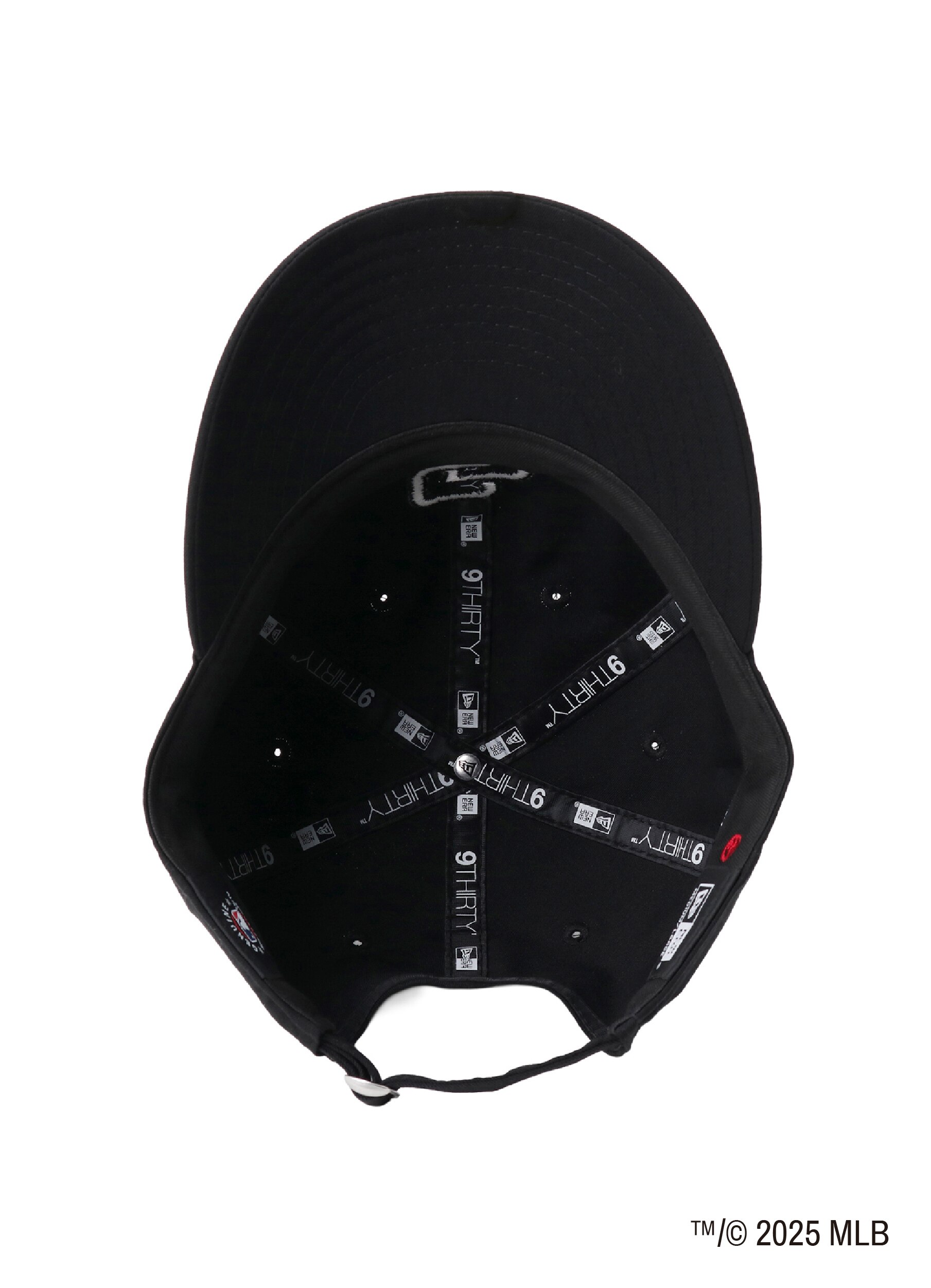 WILDSIDE×NEW ERA 9THIRTY San Diego Padres BLACK GABARDINE CAP_9