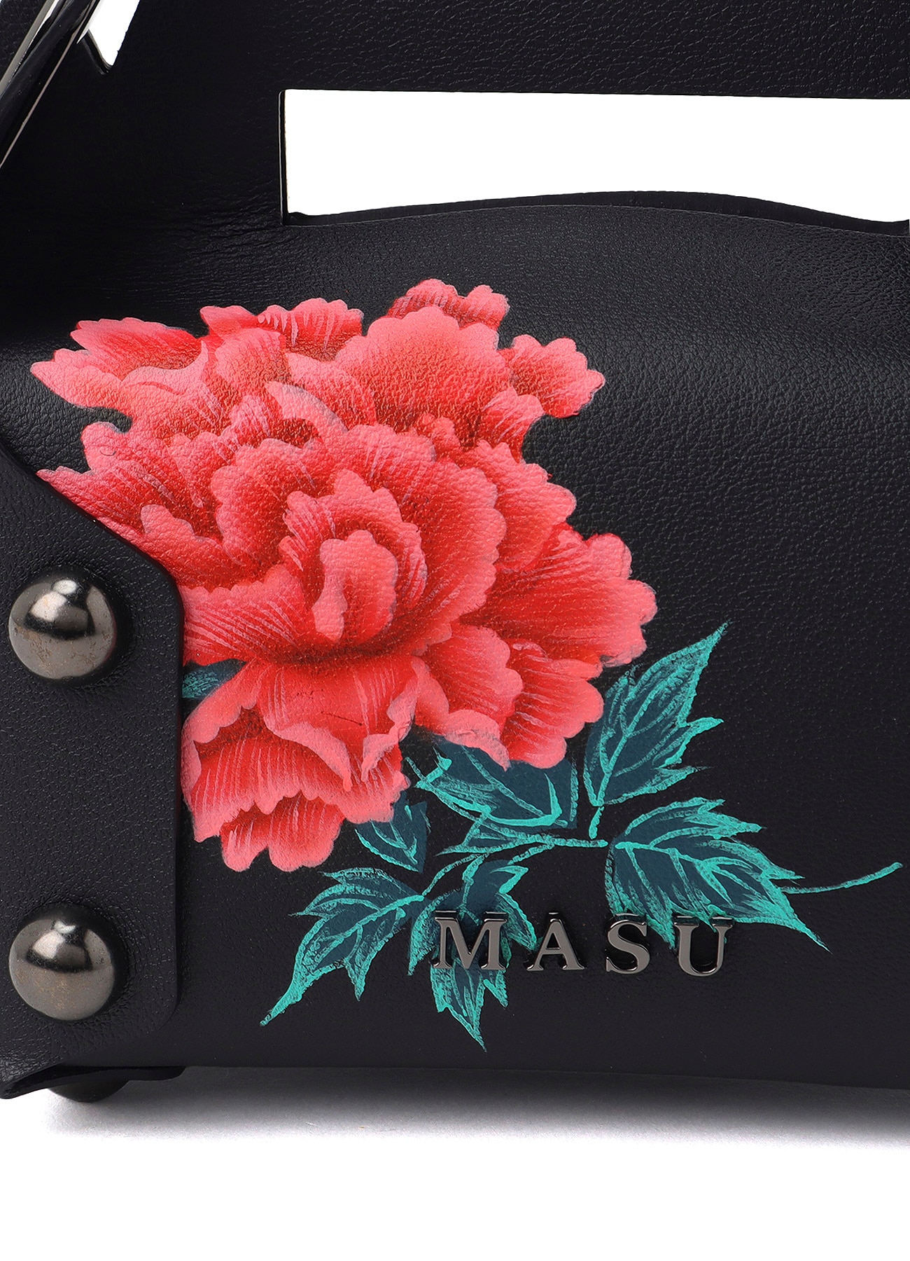 [26 Nov 12:00 JST release] WILDSIDE x M A S U PEONY LEATHER CAKE BAG_10