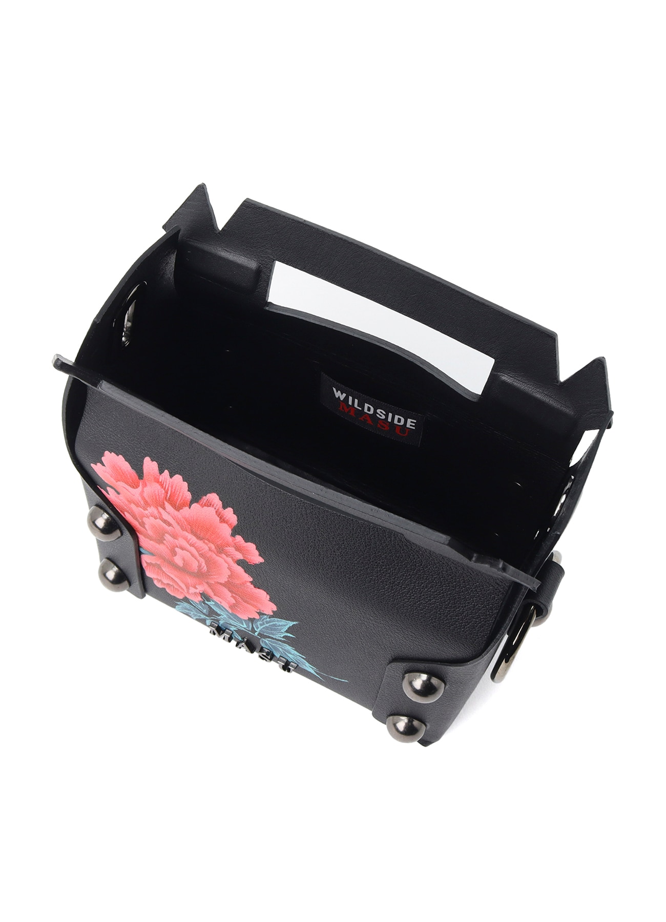 [26 Nov 12:00 JST release] WILDSIDE x M A S U PEONY LEATHER CAKE BAG_12