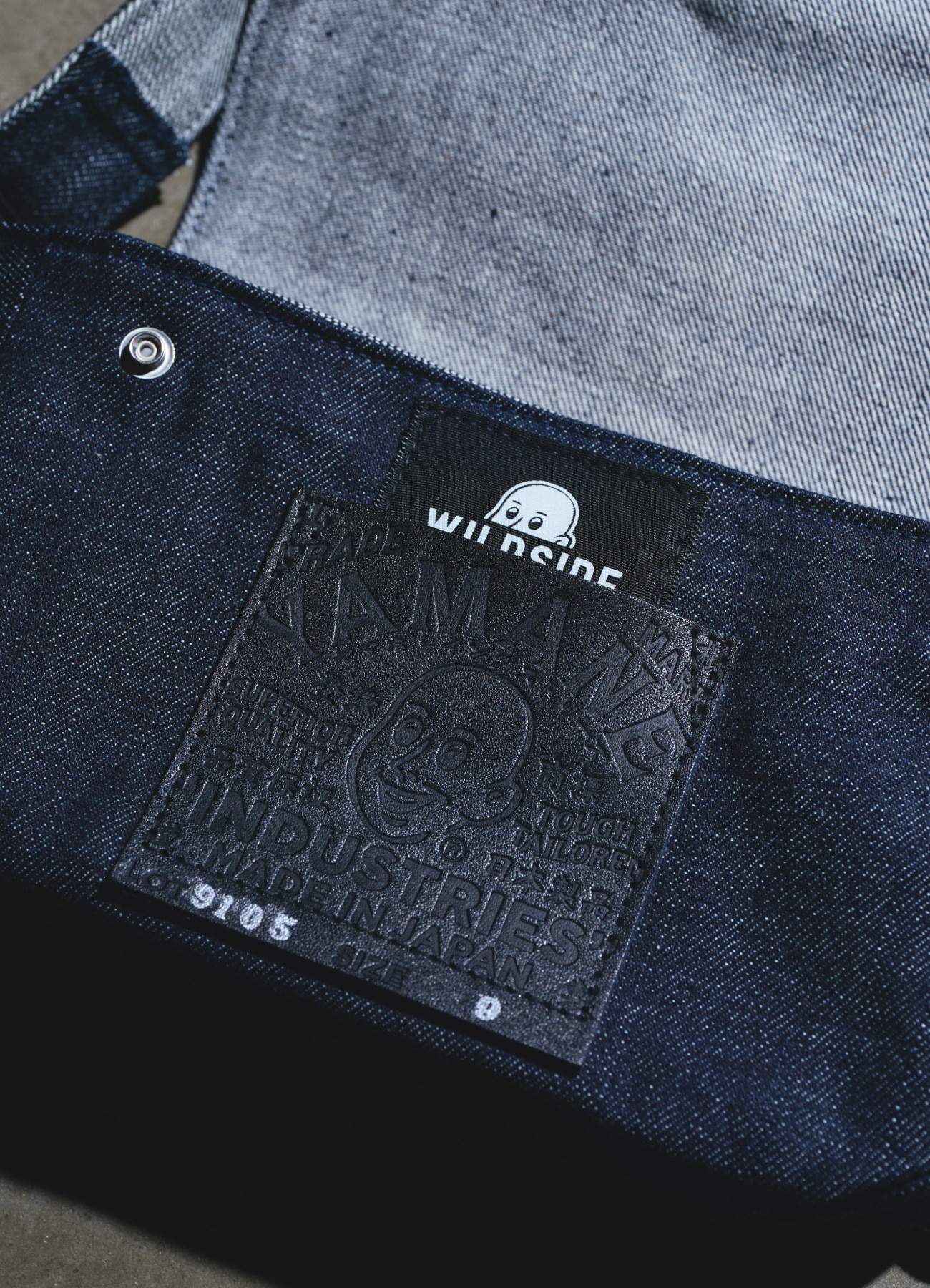 WILDSIDE × YAMANE INDUSTRIES Lot.9105 Denim Flap Shoulder Bag_2