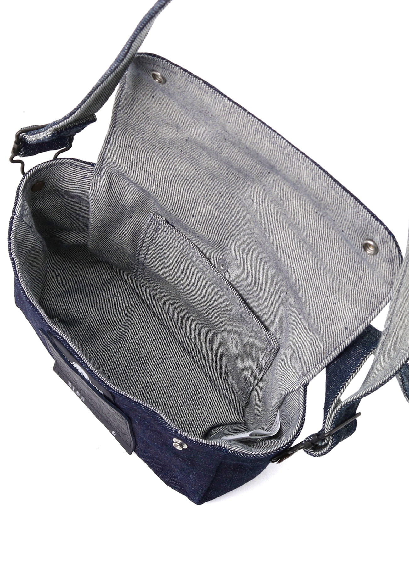 WILDSIDE × YAMANE INDUSTRIES Lot.9105 Denim Flap Shoulder Bag_9