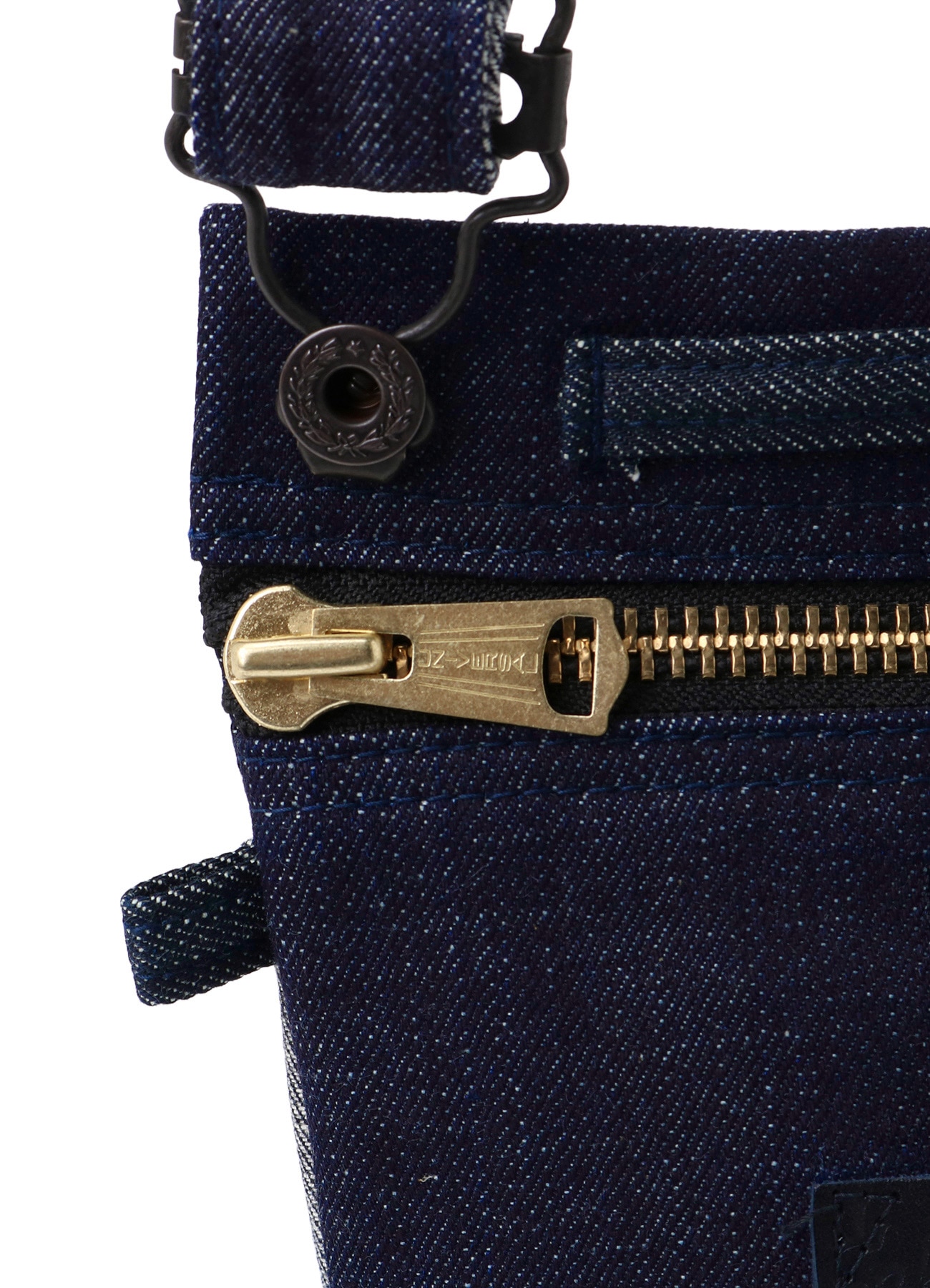 WILDSIDE × YAMANE INDUSTRIES Lot.9111 Denim Zip Shoulder Bag_7
