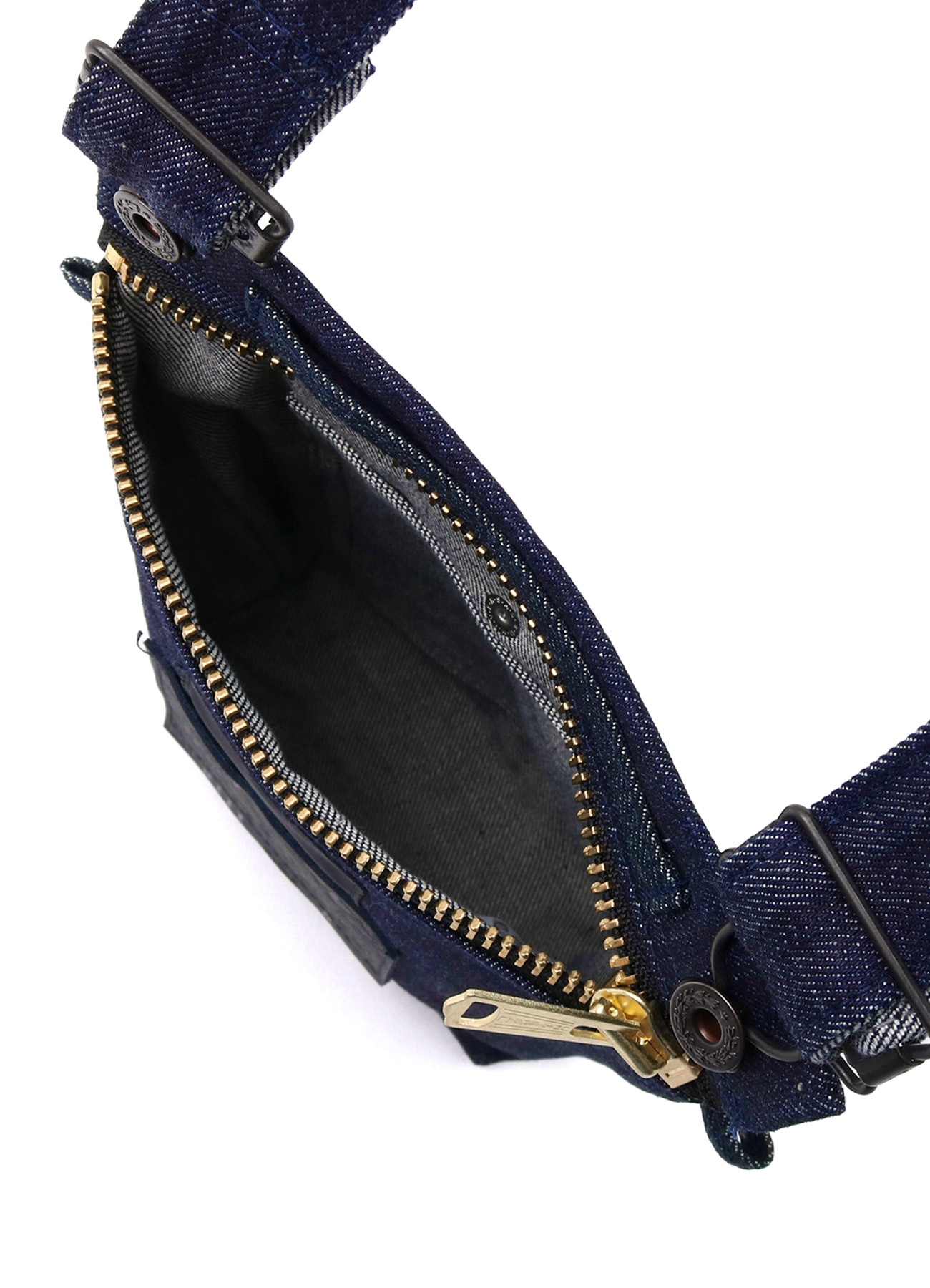 WILDSIDE × YAMANE INDUSTRIES Lot.9111 Denim Zip Shoulder Bag_9