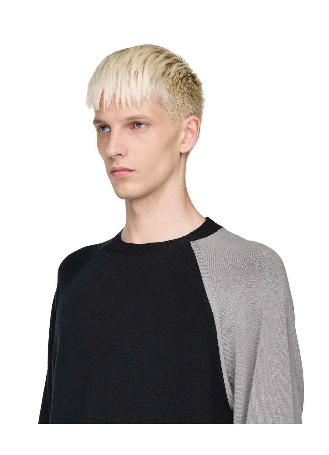 Y-3 LOGO KNIT CREW_9