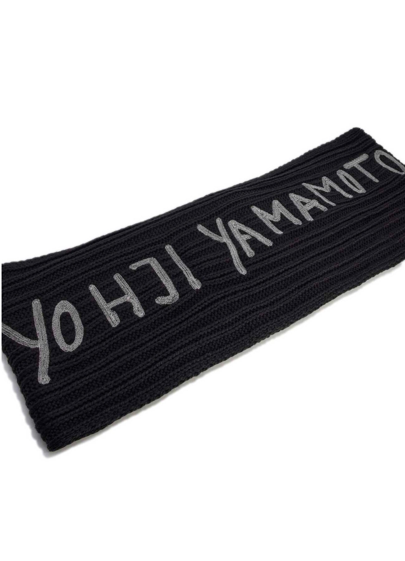 Y-3 CHUNKY KNIT SCARF_2