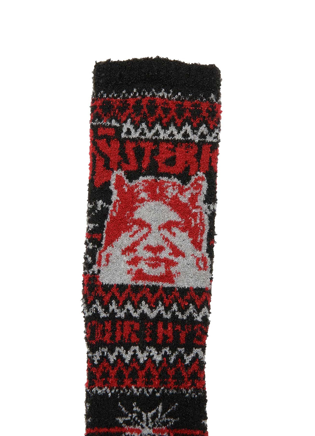 SEE NO EVIL NORDIC PATTERNED SOCKS_3