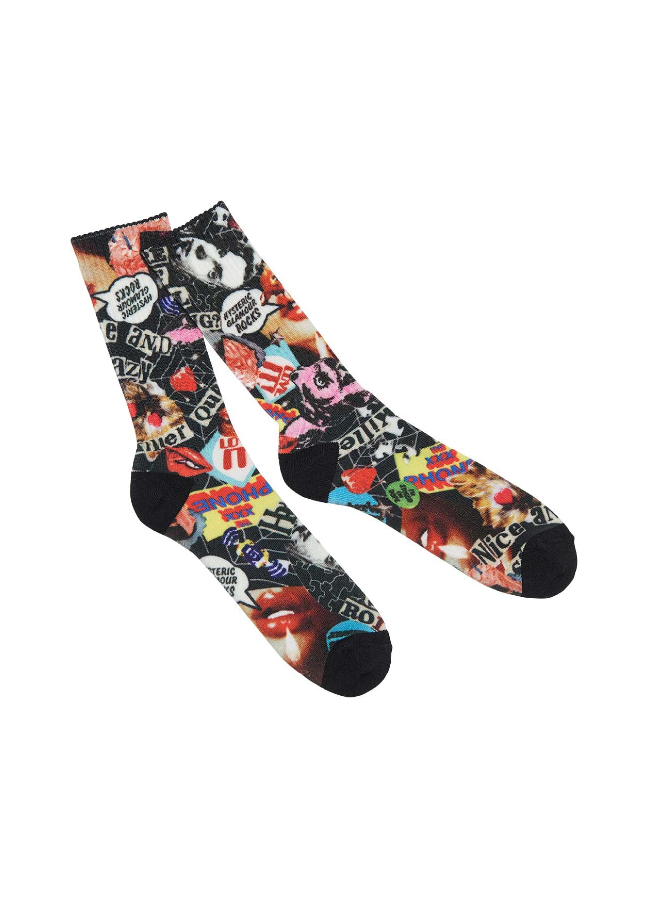 KILLER QUEEN PATTERNED SPORTS SOCKS_2