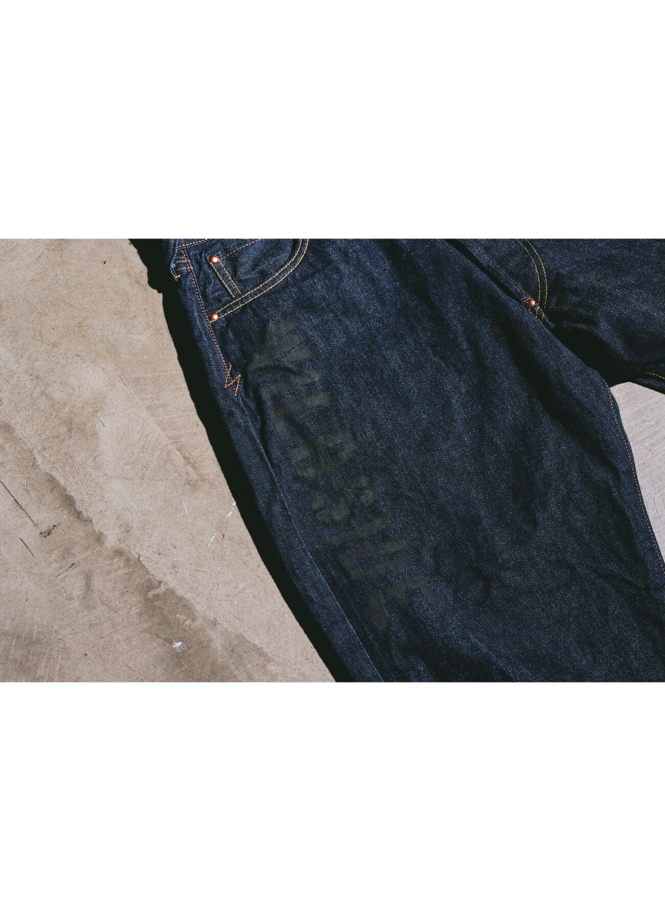 WILDSIDE × YAMANE INDUSTRIES Denim Pants_7