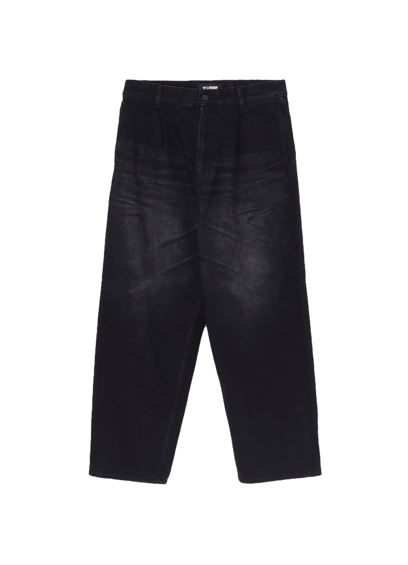 [24 Sep 12:00 JST release] WILDSIDE x MINEDENIM Black Denim Wide Work Pants