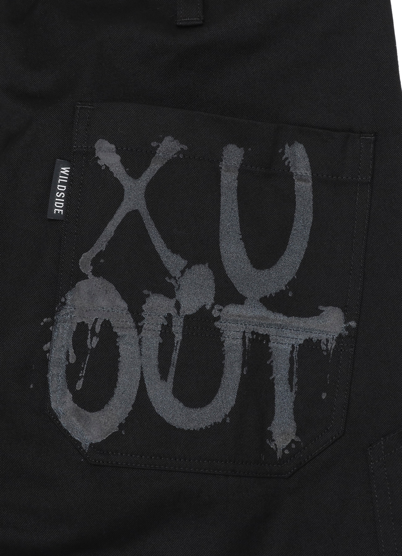 WILDSIDE x CHITO Cotton Chino Patch Cloth 1tuck Pants_9