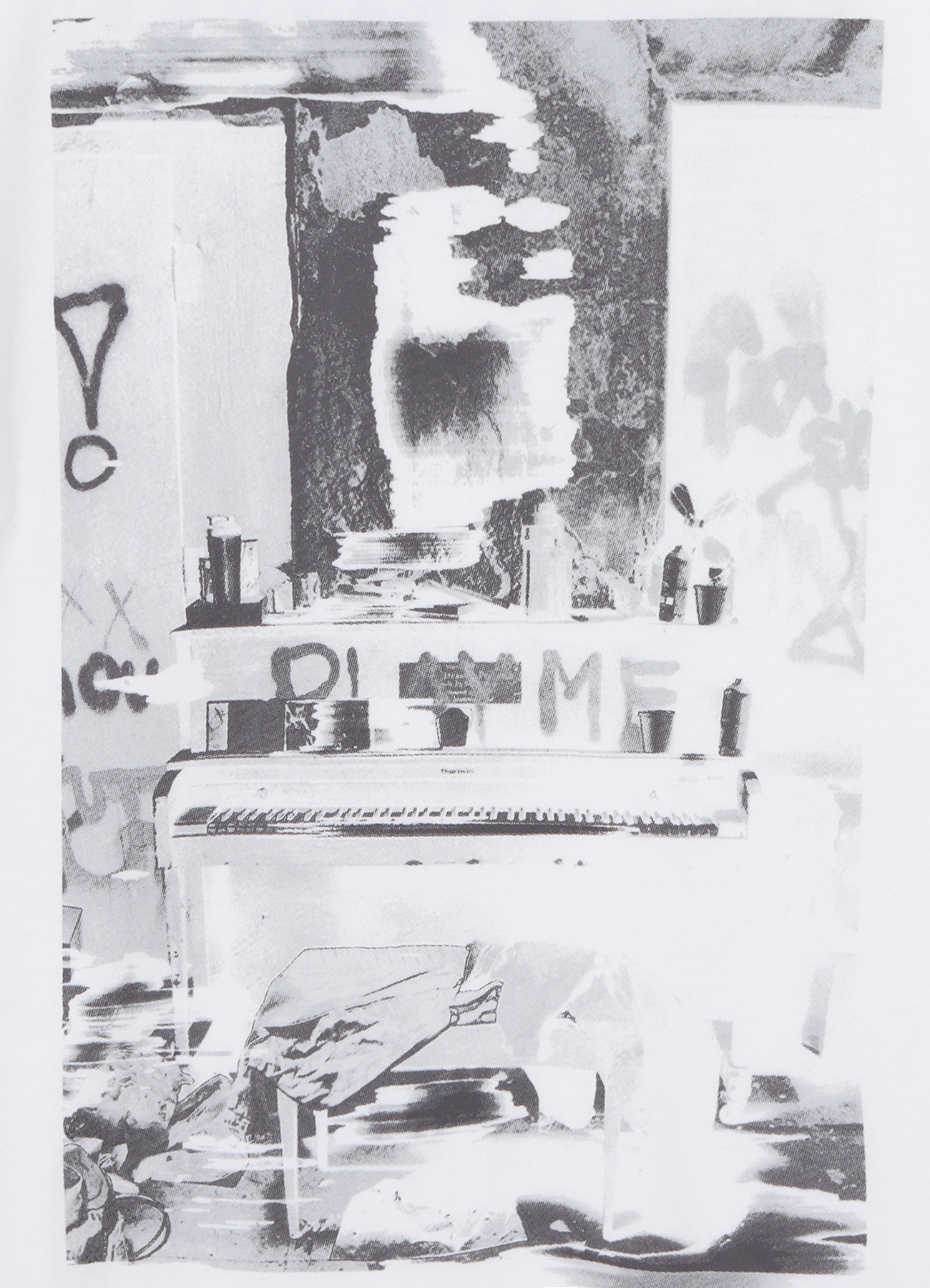 WILDSIDE×Dear Stranger Graphic T-shirt (Piano)_6