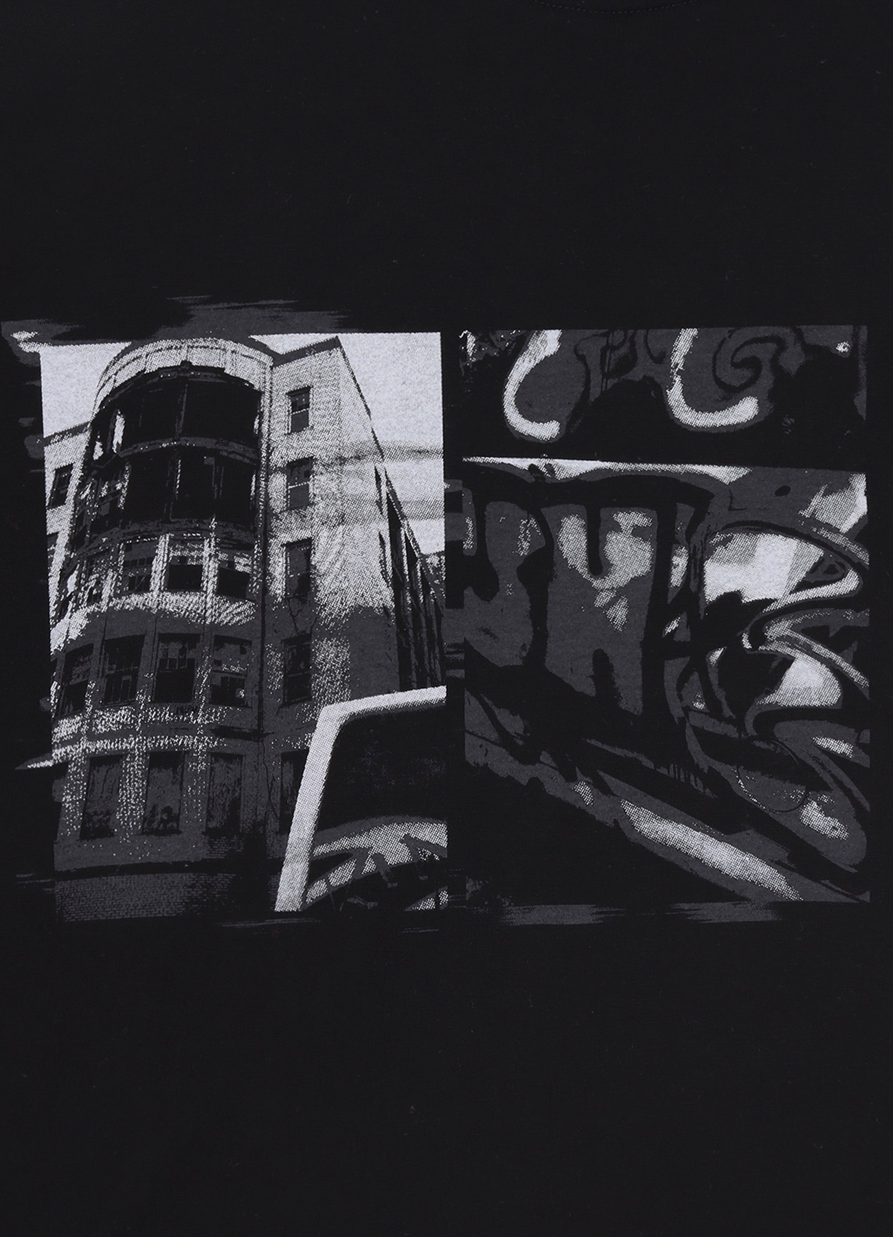 WILDSIDE×Dear Stranger Graphic T-shirt (Abandoned Building)_6