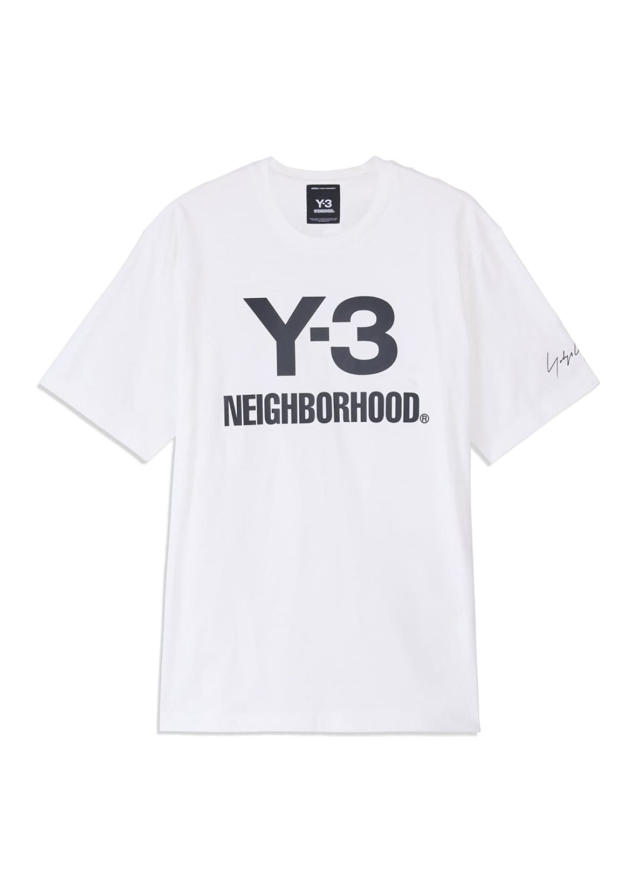 Y-3 NBHD LOGO TEE_1