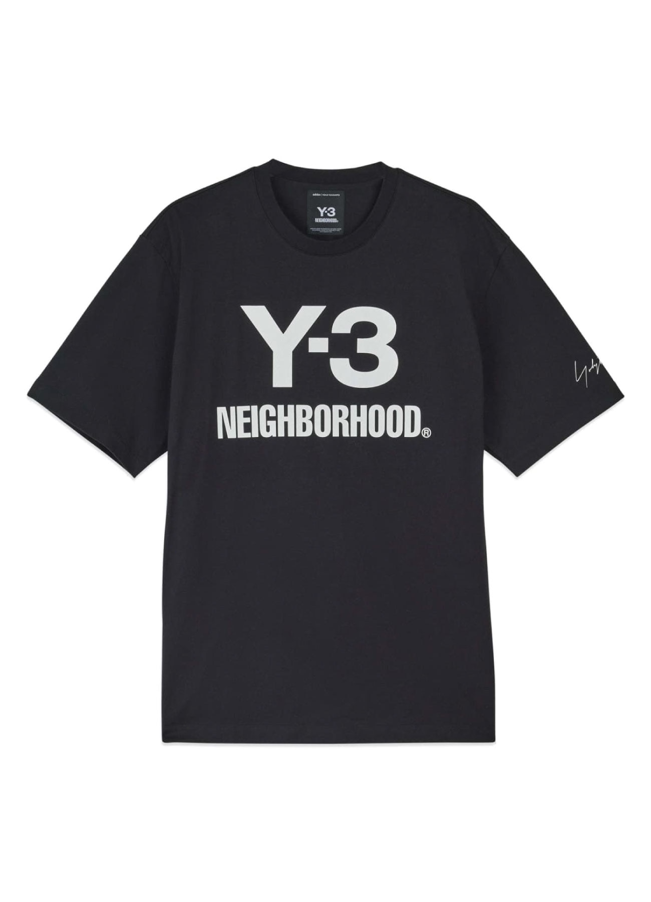 Y-3 NBHD LOGO TEE