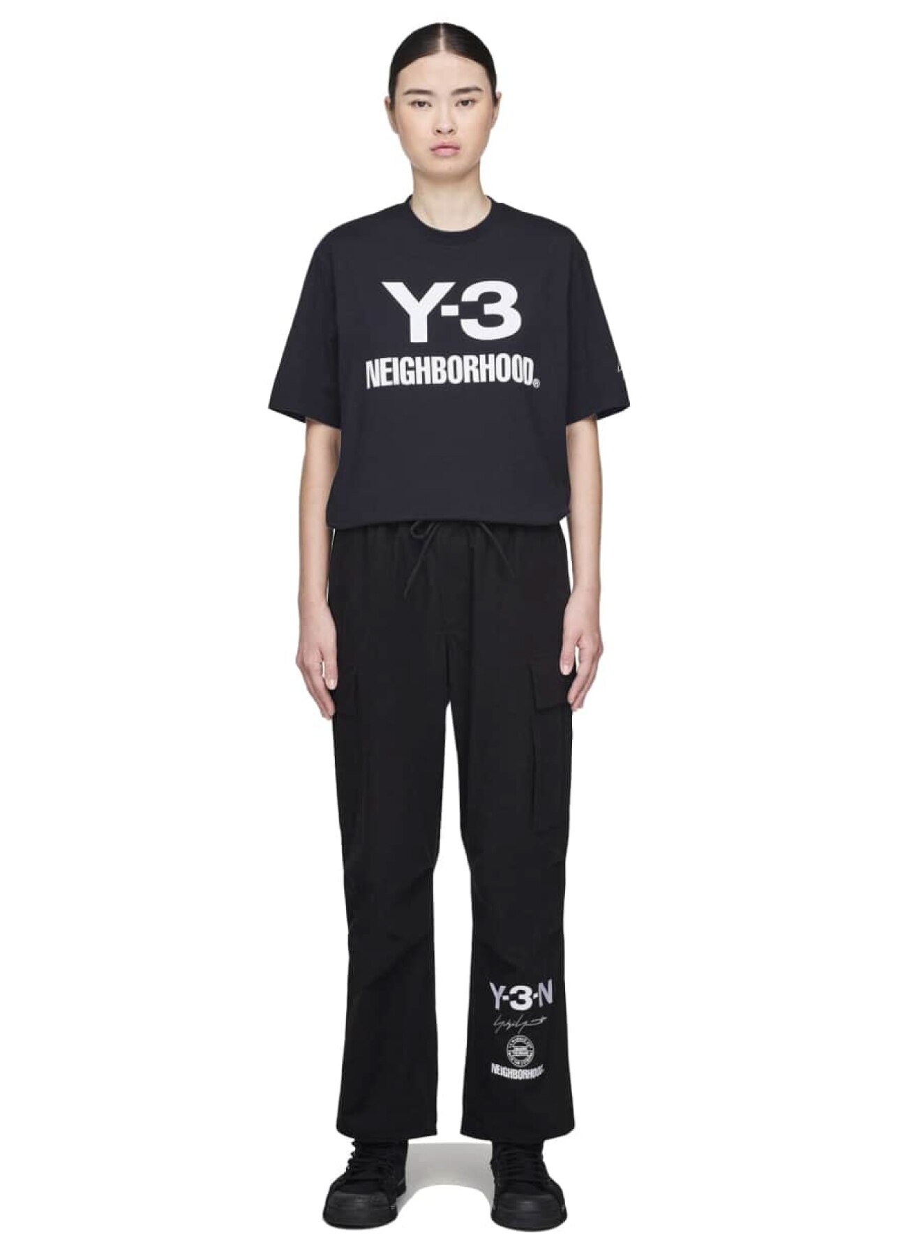 Y-3 NBHD LOGO TEE_7