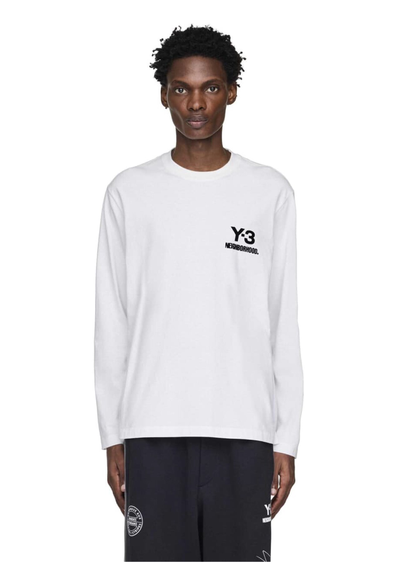 Y-3 NBHD LOGO LS TEE_3