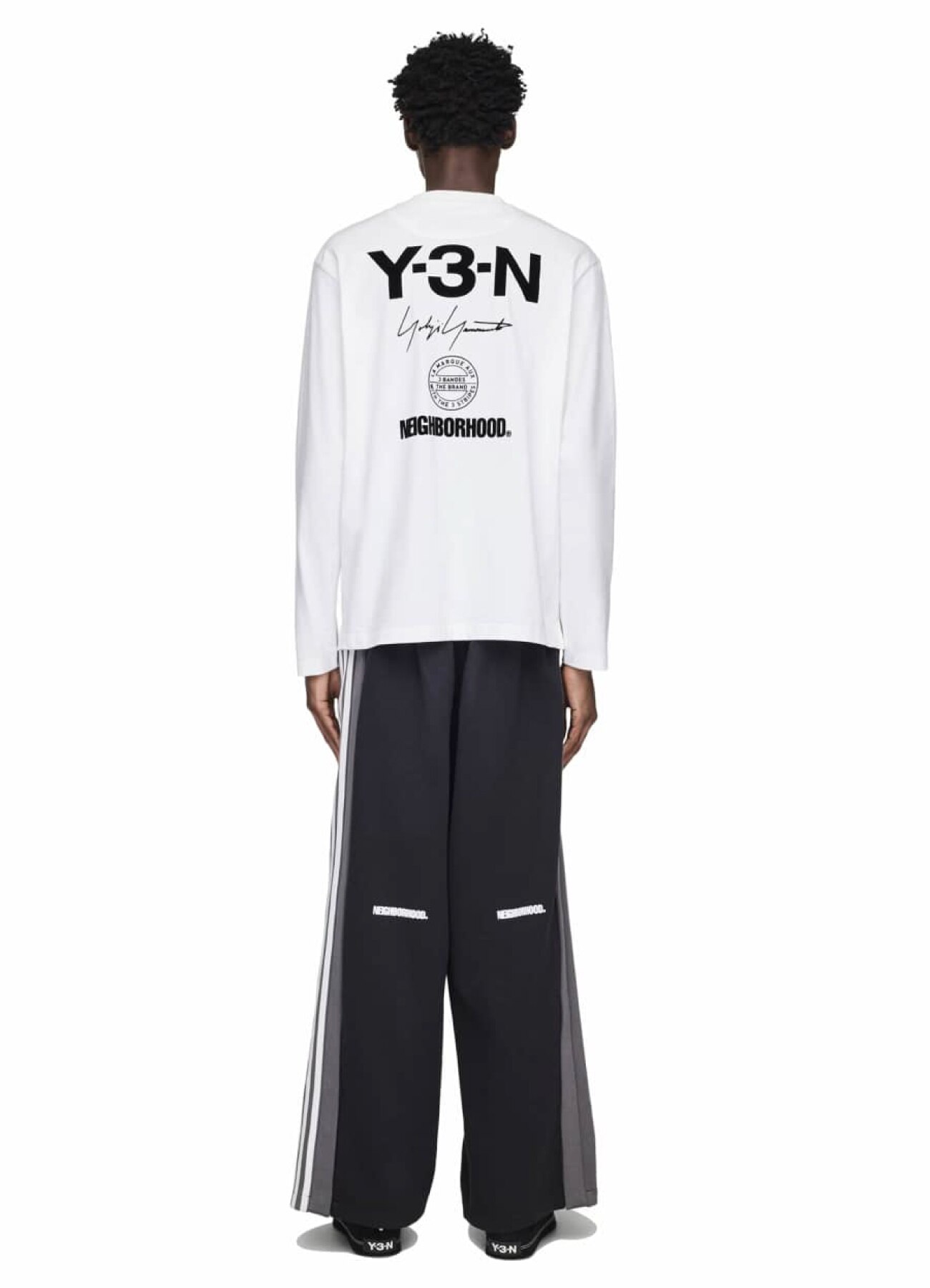 Y-3 NBHD LOGO LS TEE_4