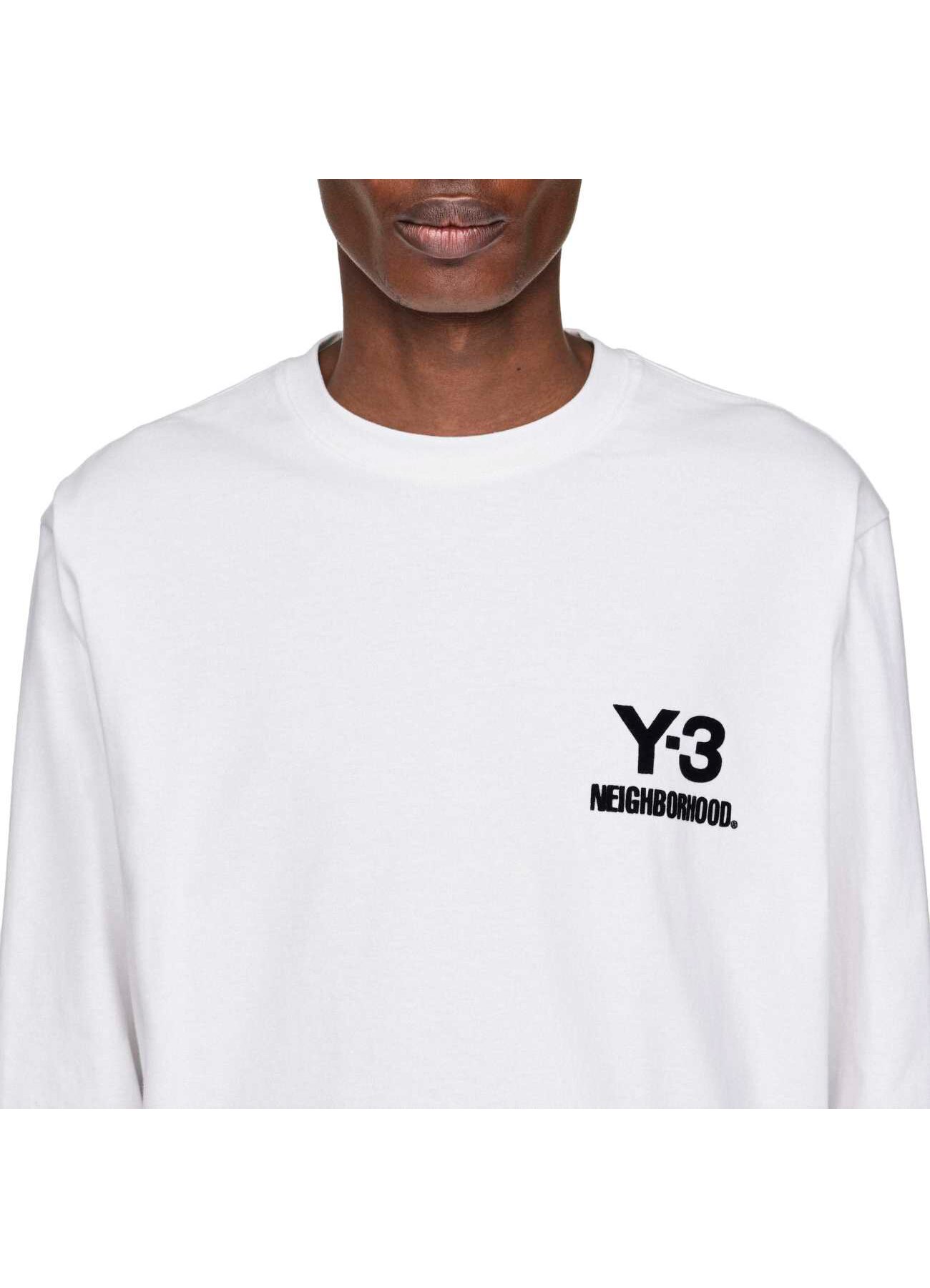 Y-3 NBHD LOGO LS TEE_8