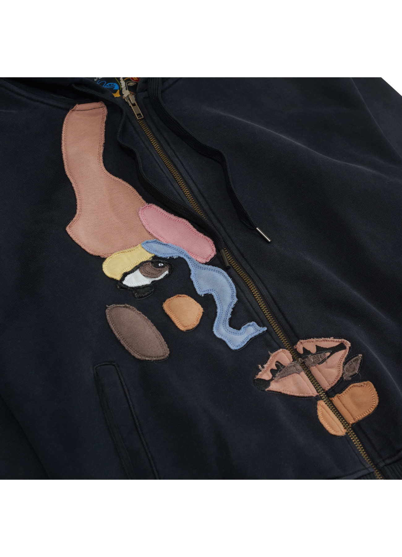 [8 Nov 12:00 JST release]Side Eye Face Hoodie_3