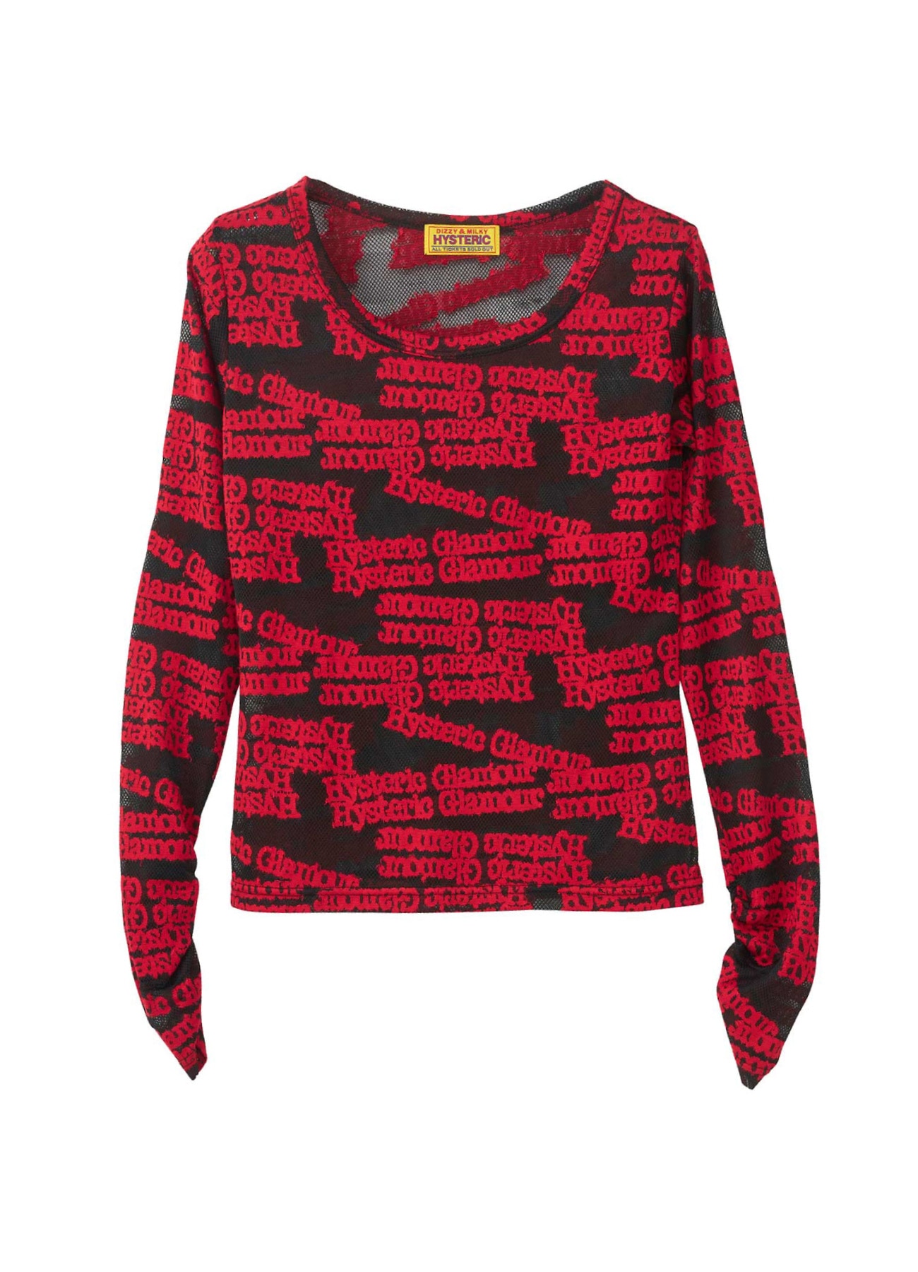 TYPE LOGO Pattern Jacquard Mini T-shirt