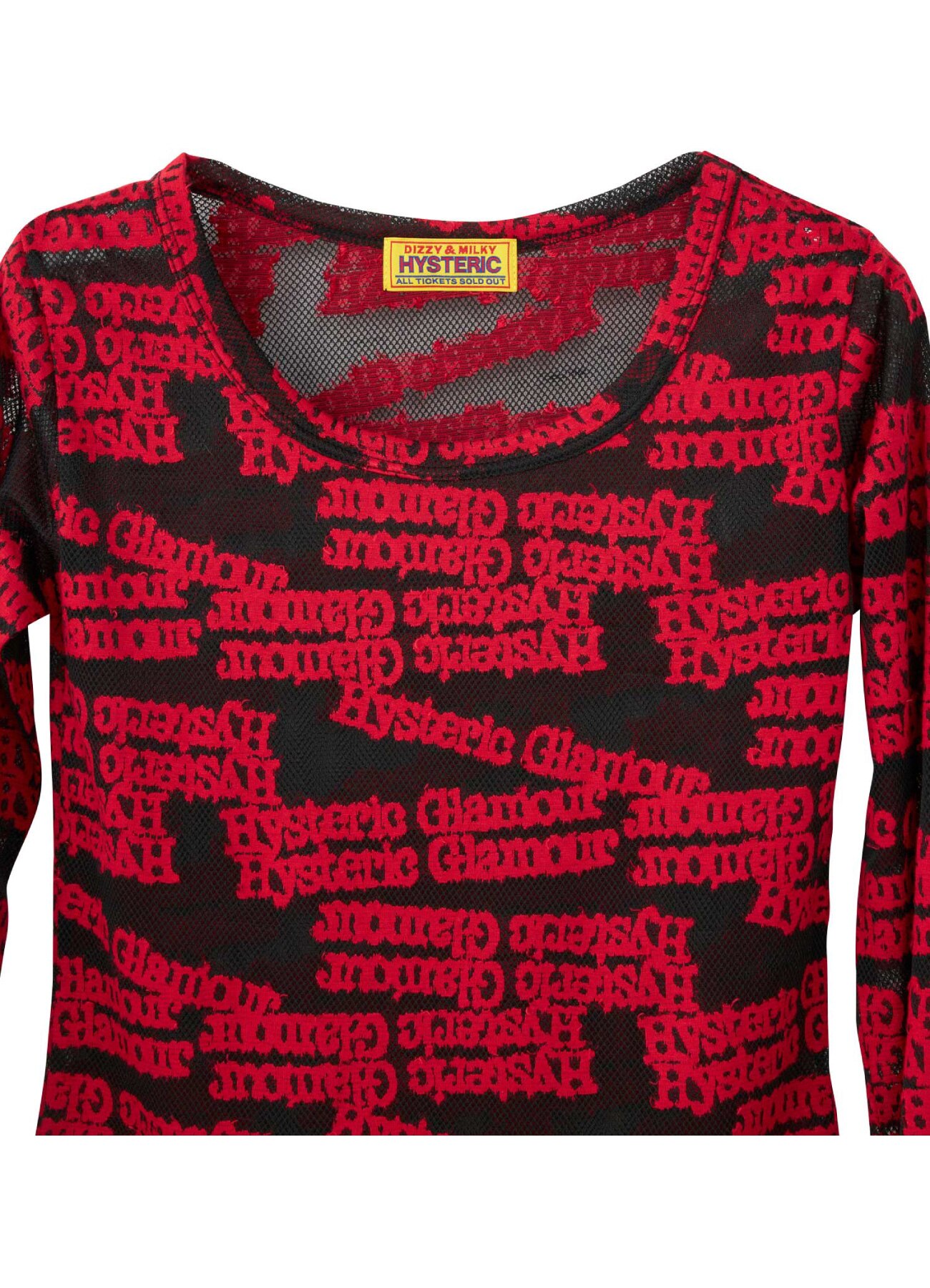 TYPE LOGO Pattern Jacquard Mini T-shirt_3