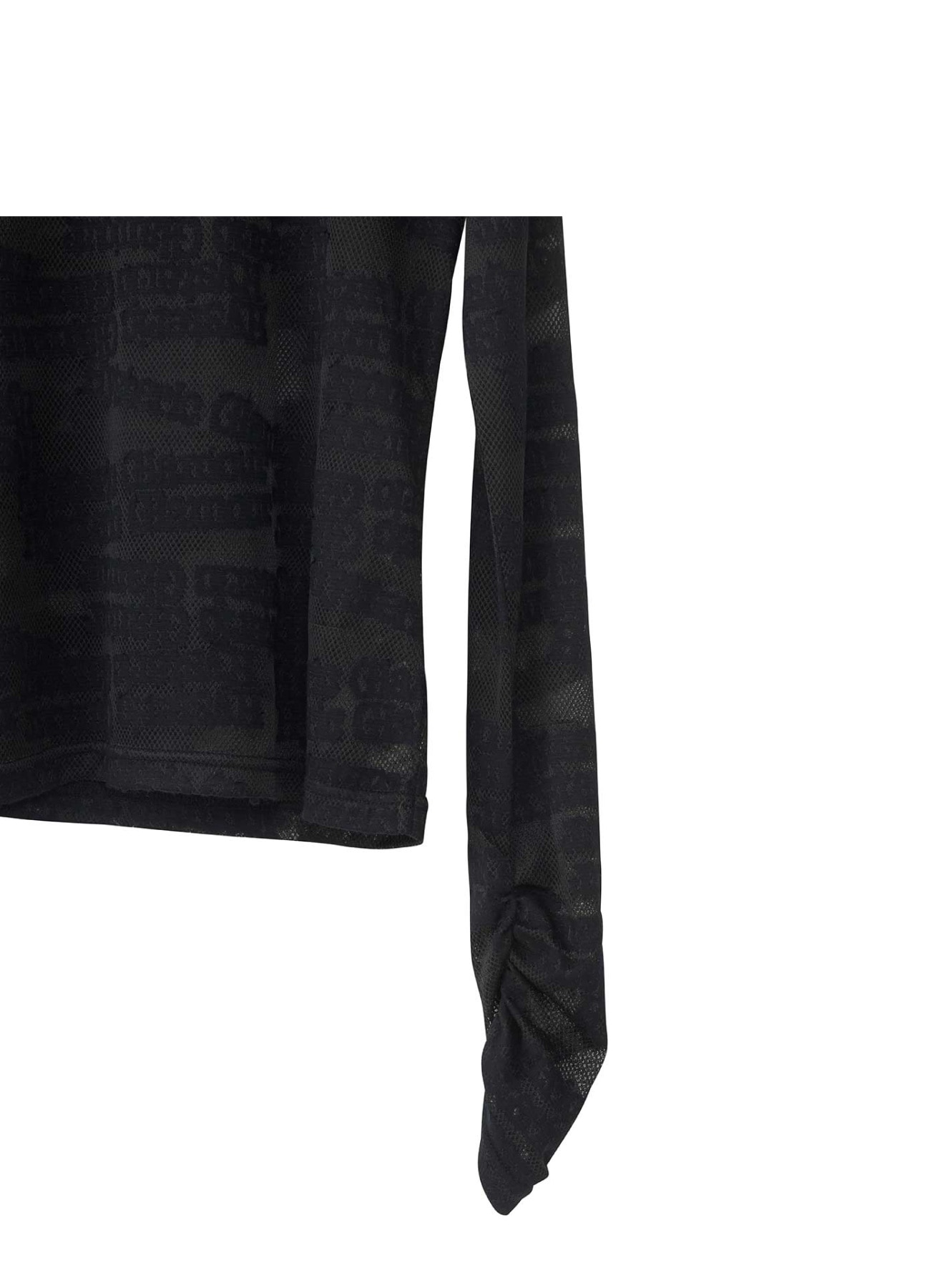 TYPE LOGO Pattern Jacquard Mini T-shirt_3