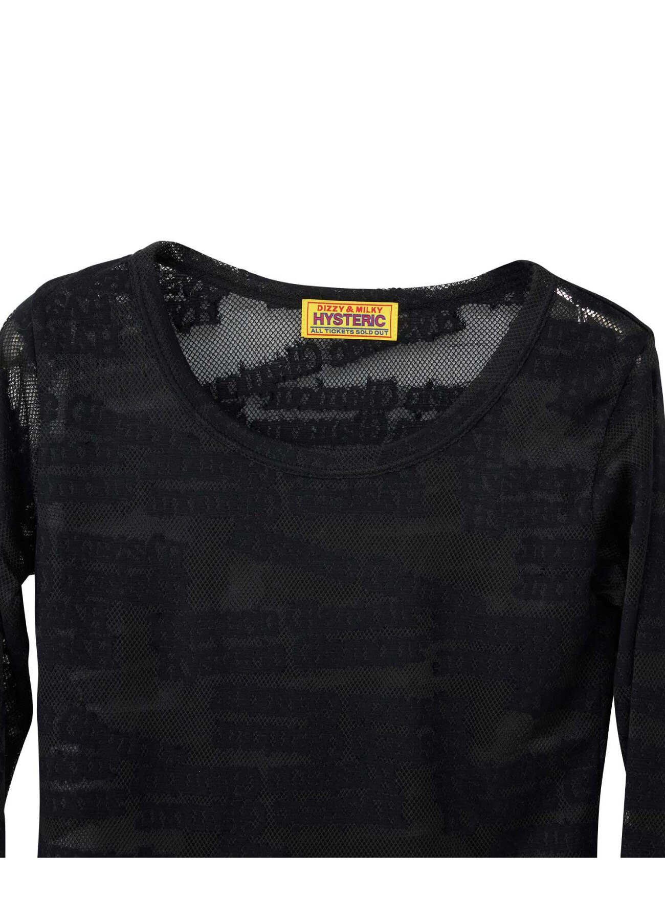 TYPE LOGO Pattern Jacquard Mini T-shirt_4