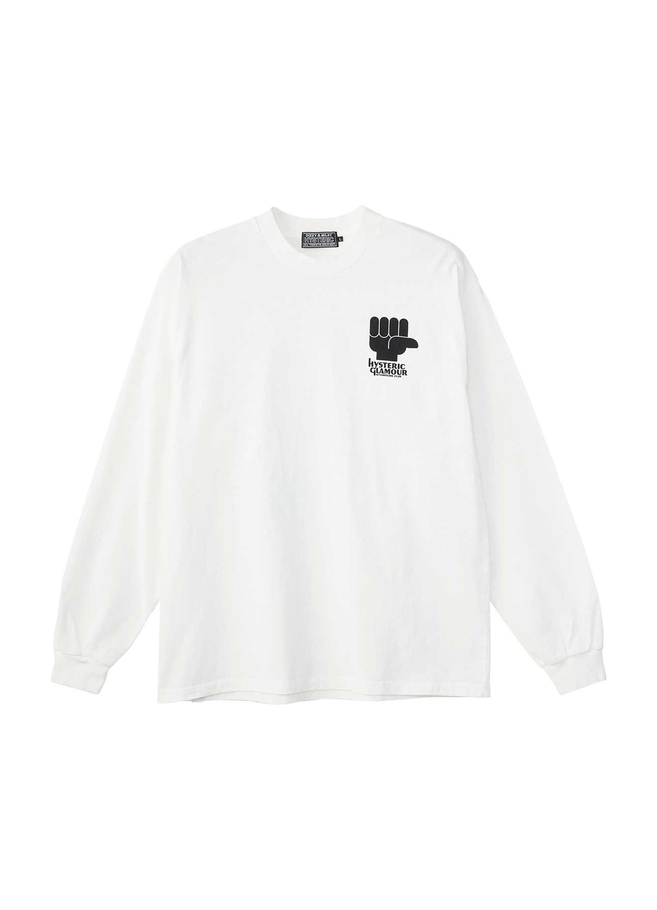 【00s☆七分袖】HYS HYSTERIC UNIVERCITY Tee 00s☆七分袖】HYS HYSTERIC UNIVERCITY Tee