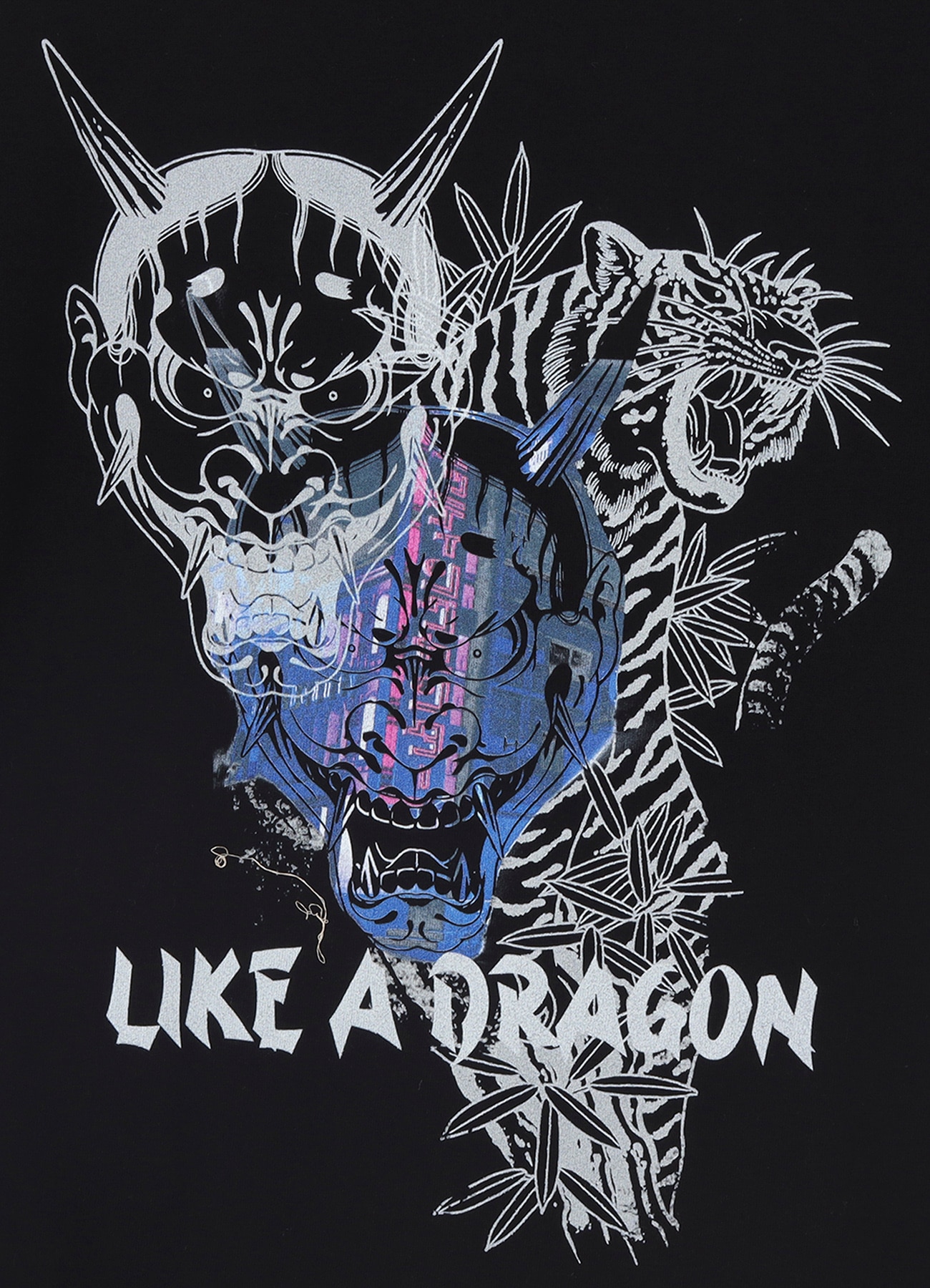 WILDSIDE × RYU GA GOTOKU STUDIO Short Sleeve T-shirt (Hannya/Tiger)_6