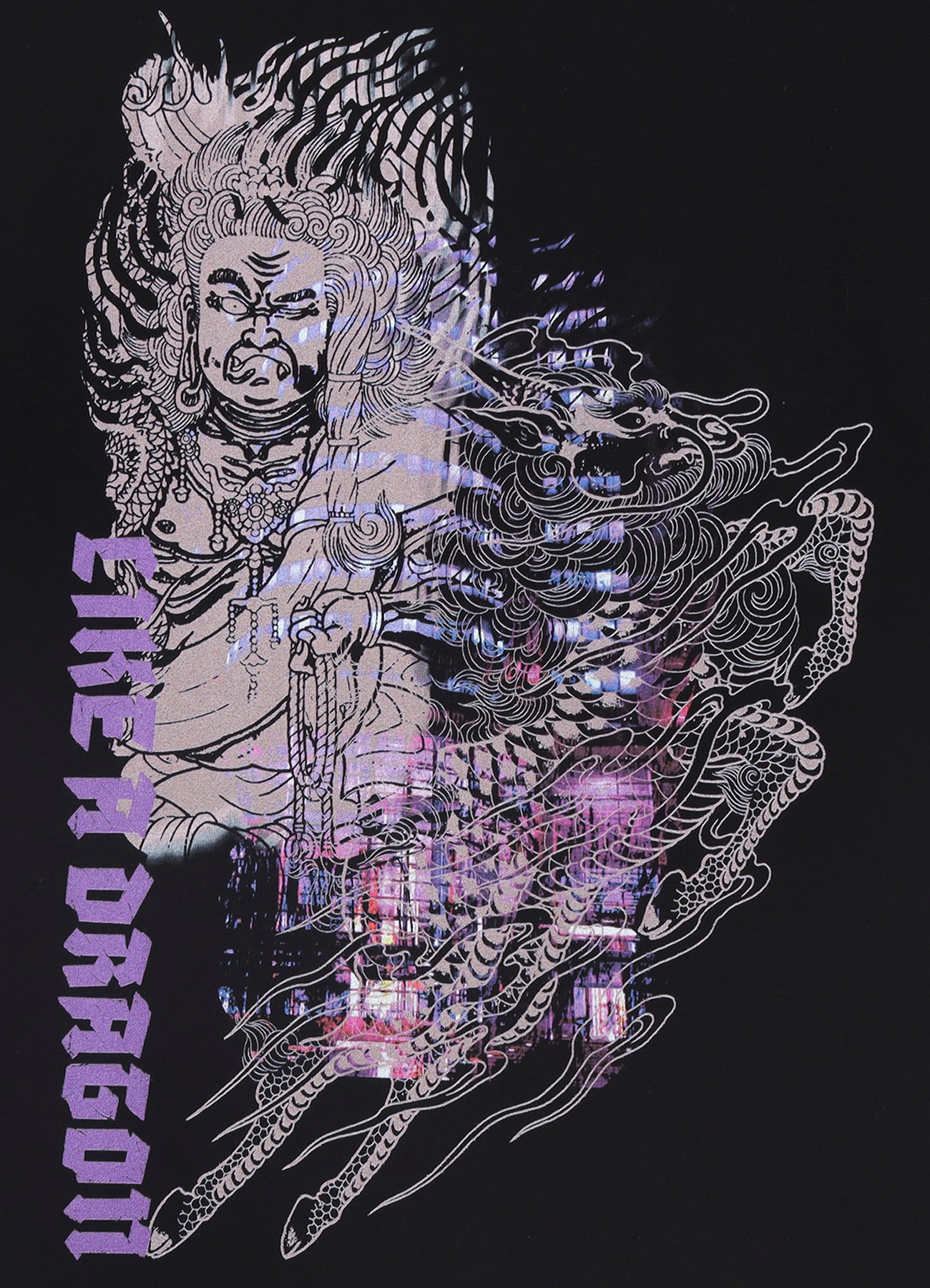 WILDSIDE × RYU GA GOTOKU STUDIO Short Sleeve T-shirt (Acala/Kylin)_6