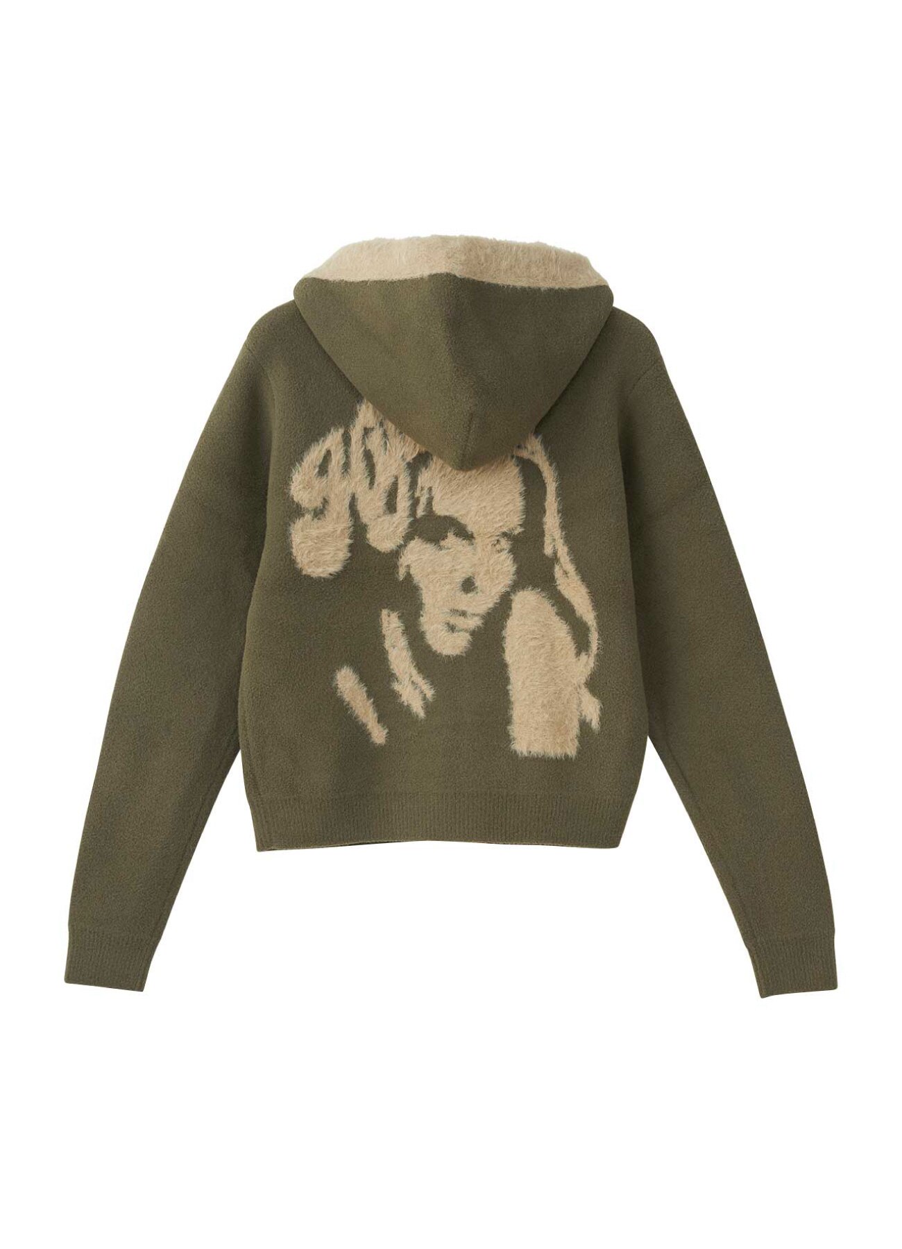 HYSTERIC WOMAN Jacquard Fabric Hoodie_2