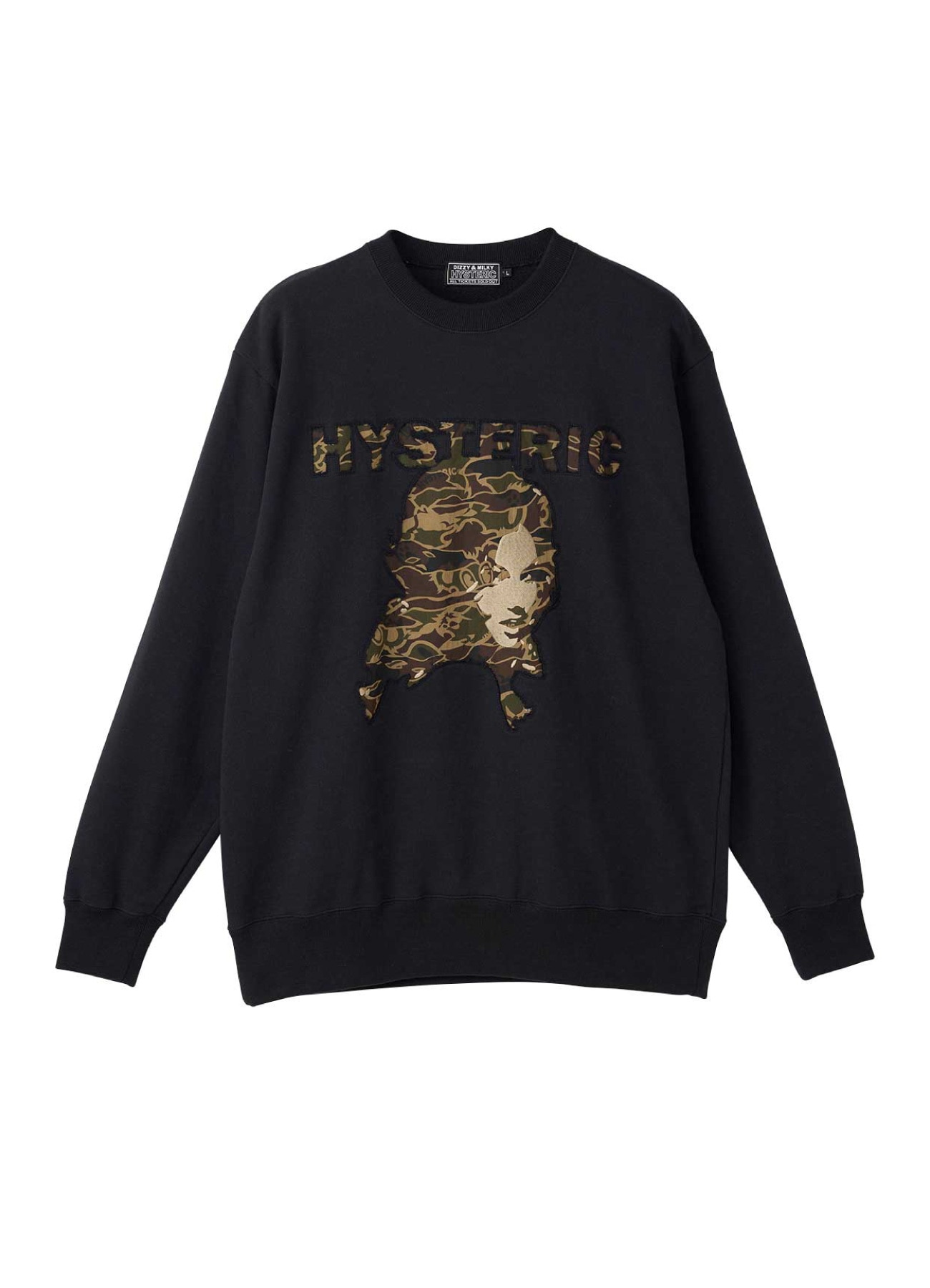 WOMAN APPLIQUE SWEAT