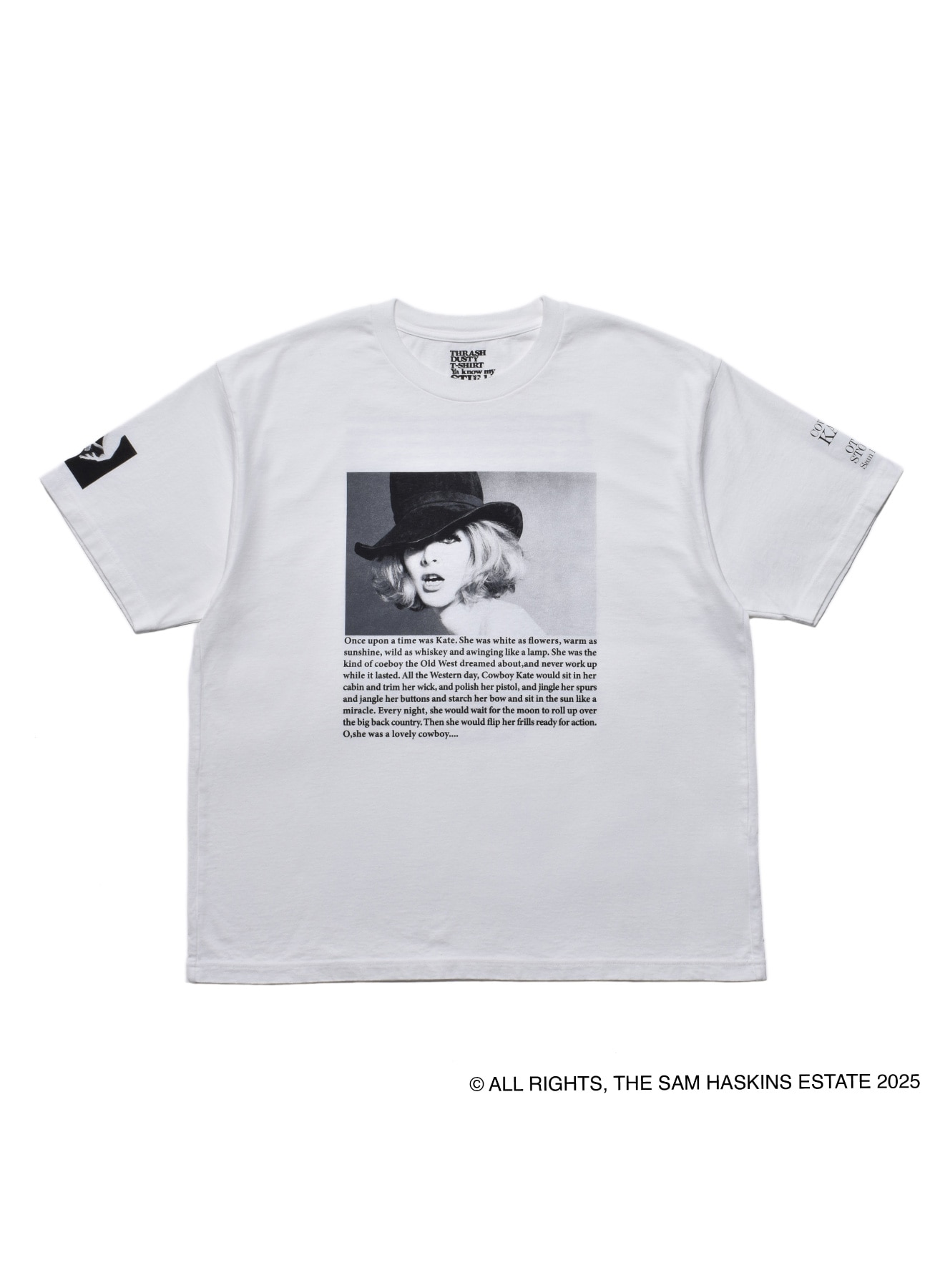 Sam Haskins × Stie-lo T-SH WHT_1