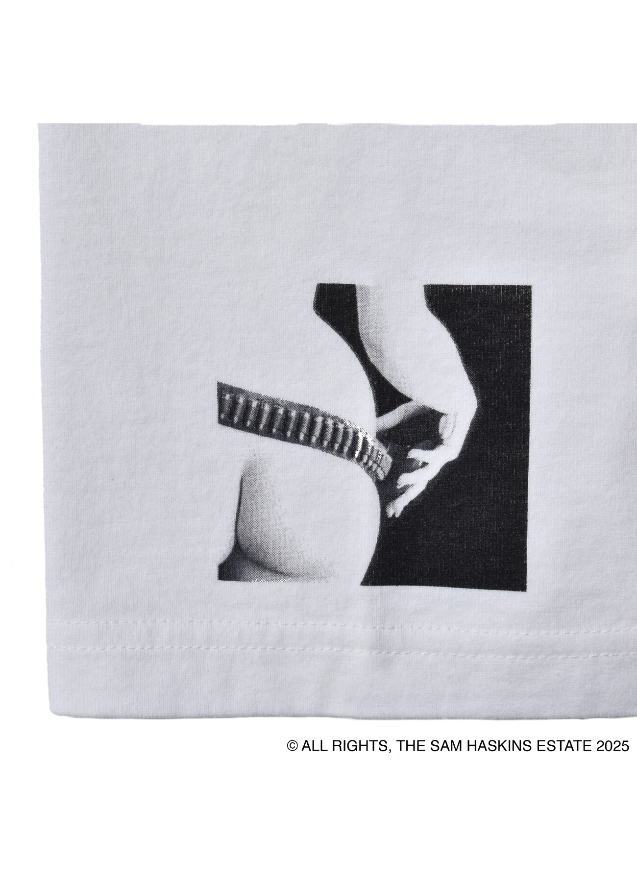 Sam Haskins × Stie-lo T-SH WHT_5