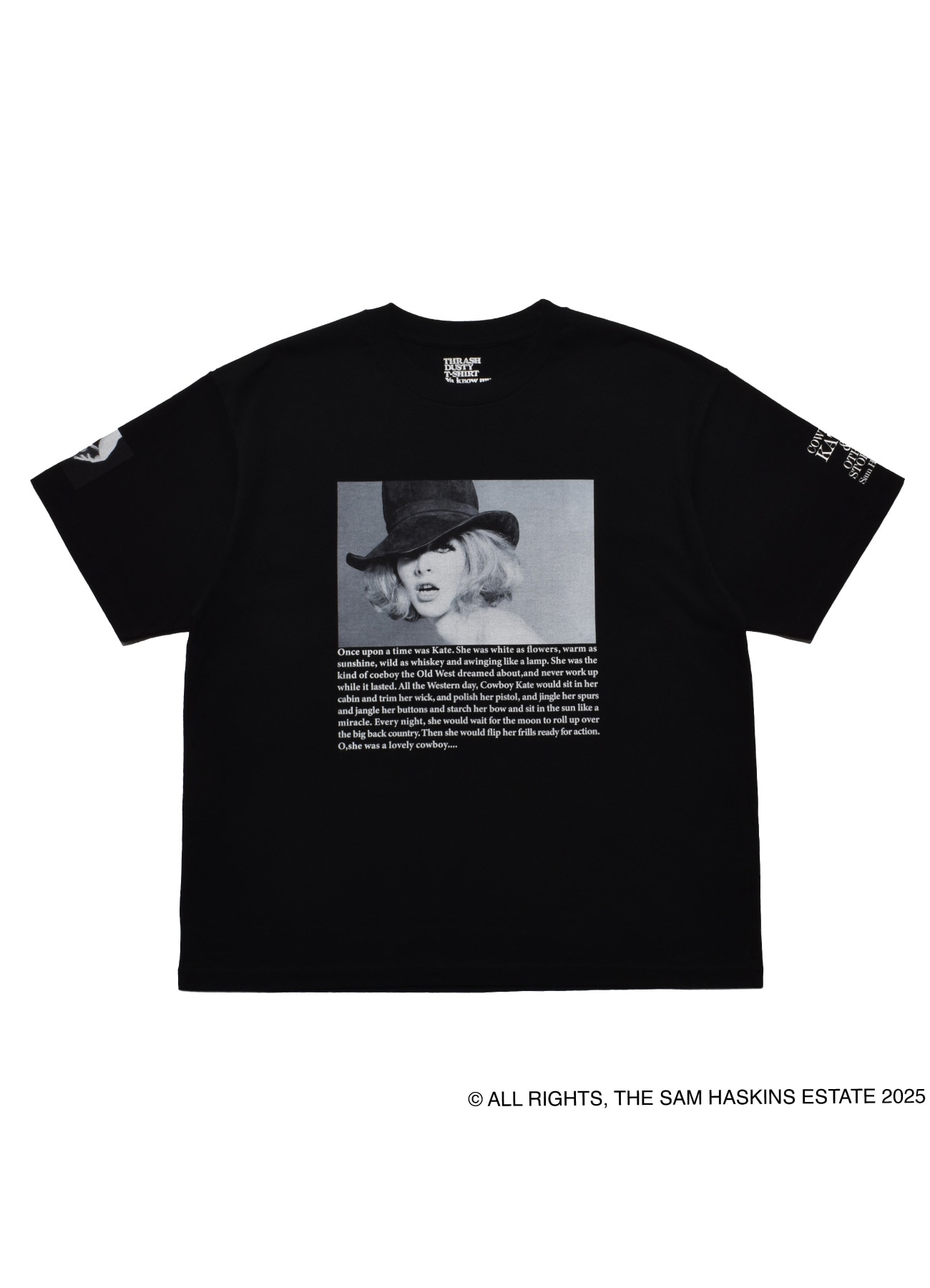 Sam Haskins × Stie-lo T-SH BLK