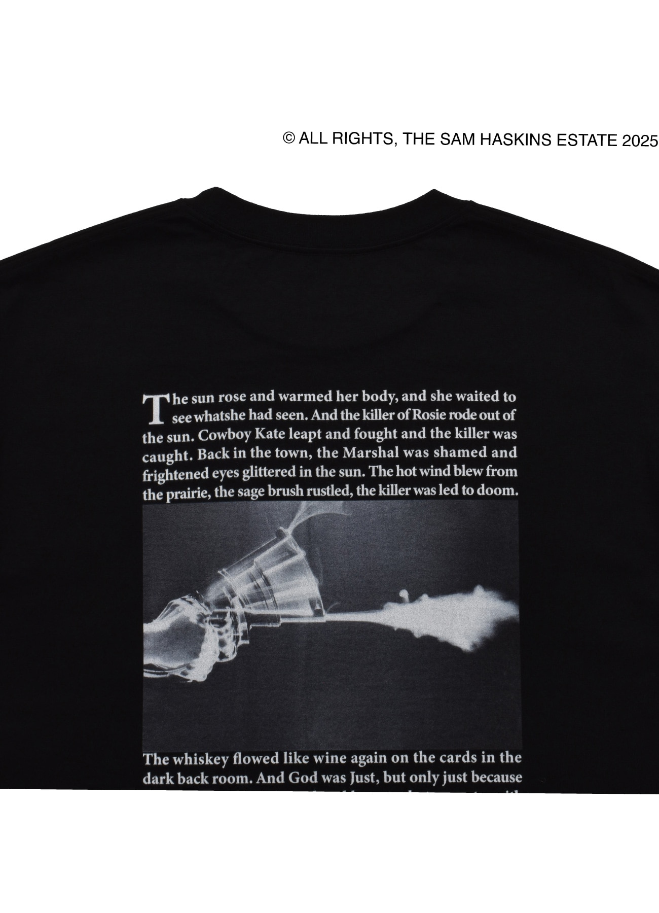 Sam Haskins × Stie-lo T-SH BLK_4