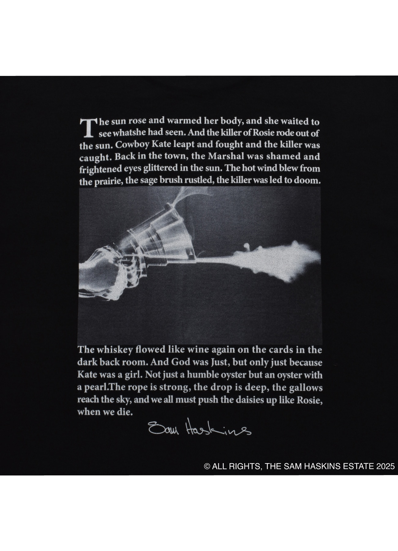 Sam Haskins × Stie-lo T-SH BLK_5