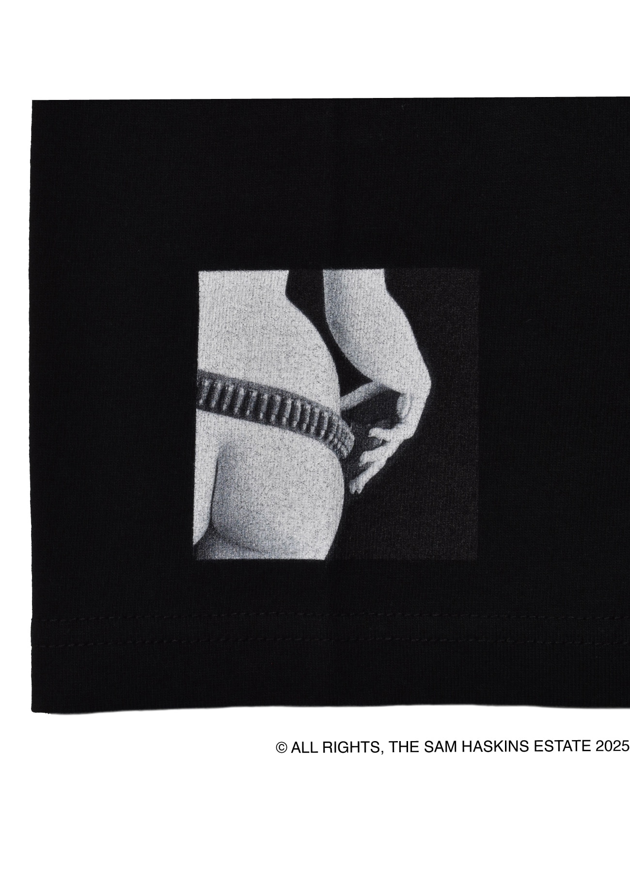 Sam Haskins × Stie-lo T-SH BLK_7