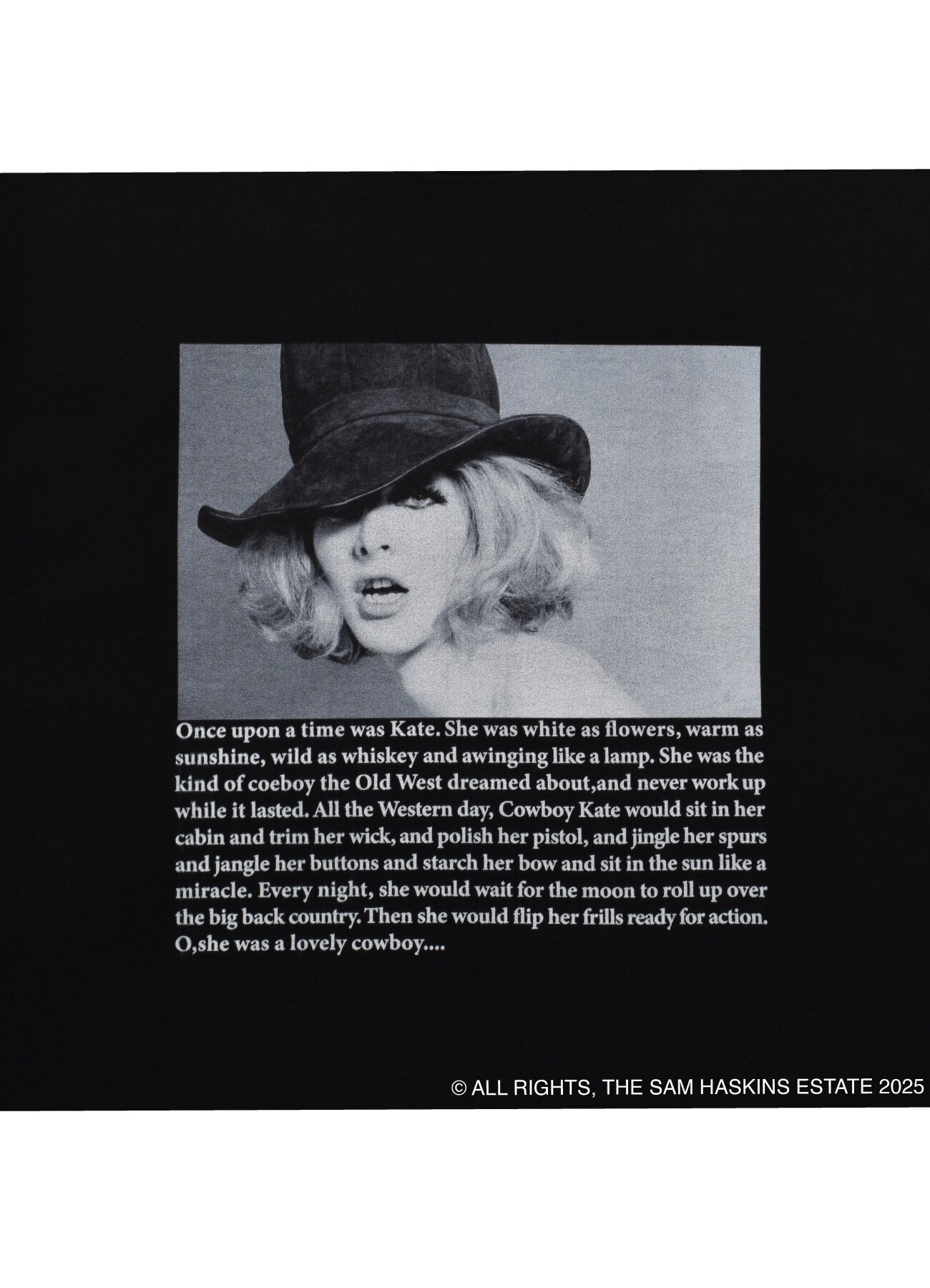 Sam Haskins × Stie-lo T-SH BLK_8