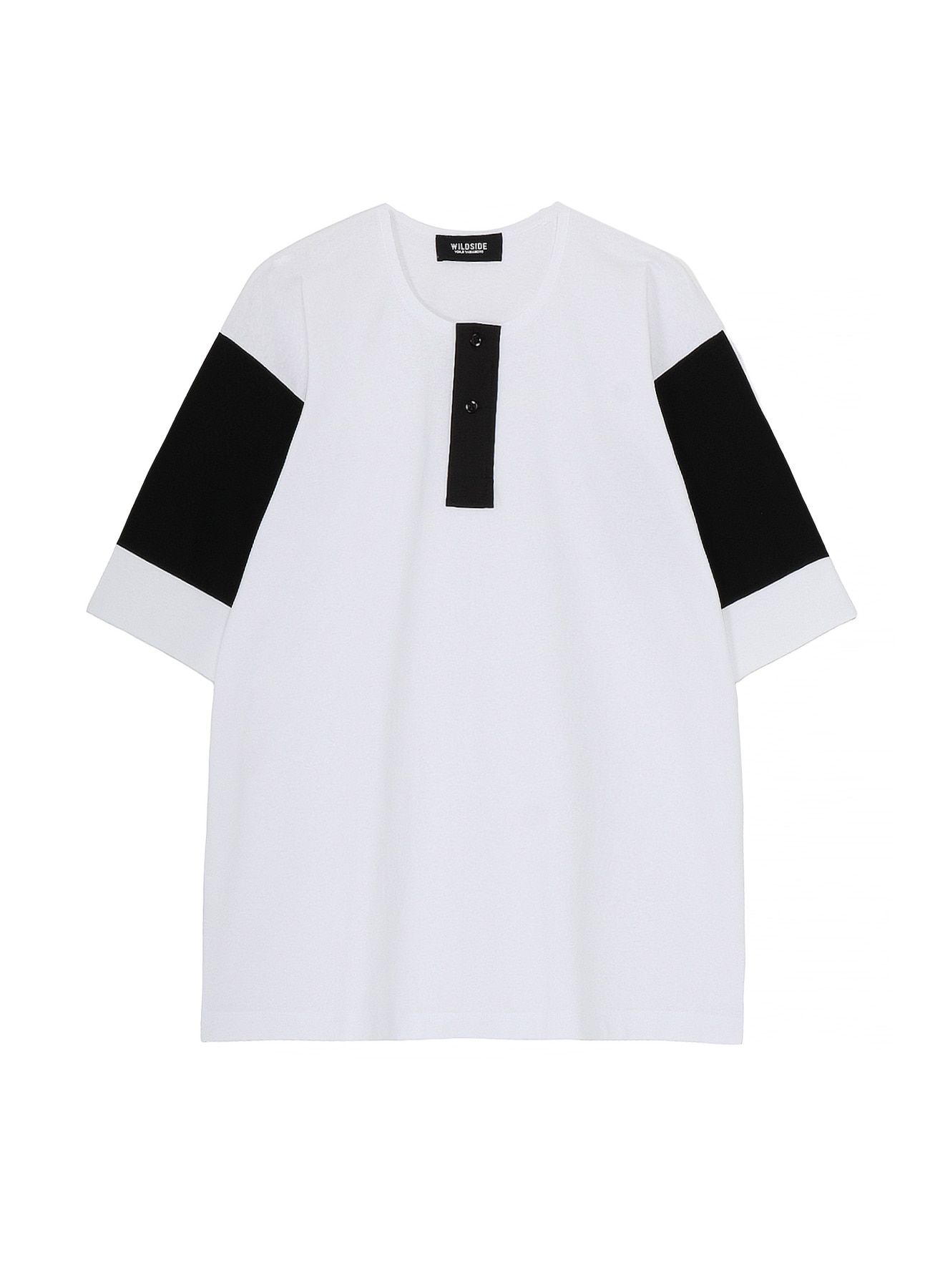 [10 Oct 12:00 JST release]WILDSIDE×Lee Kung Man WHITE 2 BUTTONS SHIRT