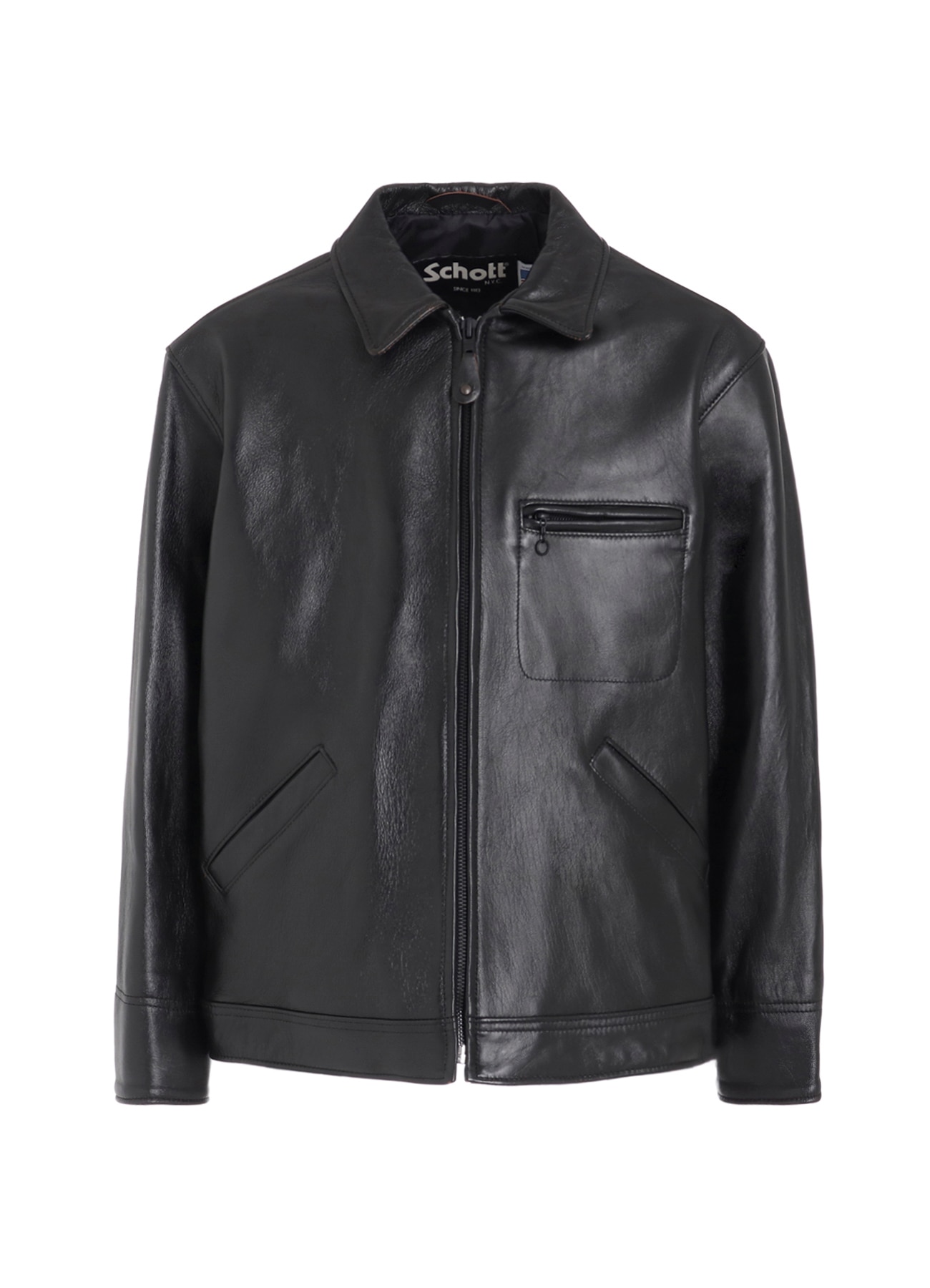 [8 Oct 12:00 JST release]WILDSIDE × Schott LEATHER TRACKER JACKET