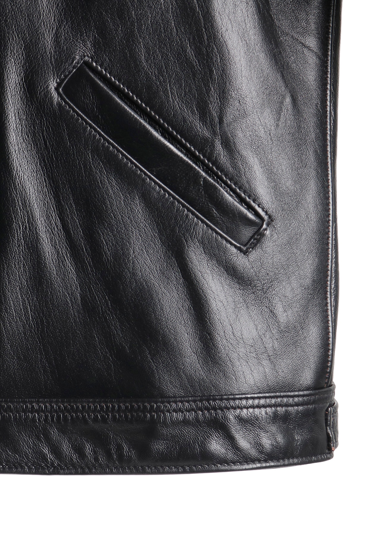 WILDSIDE × Schott LEATHER TRACKER JACKET_13