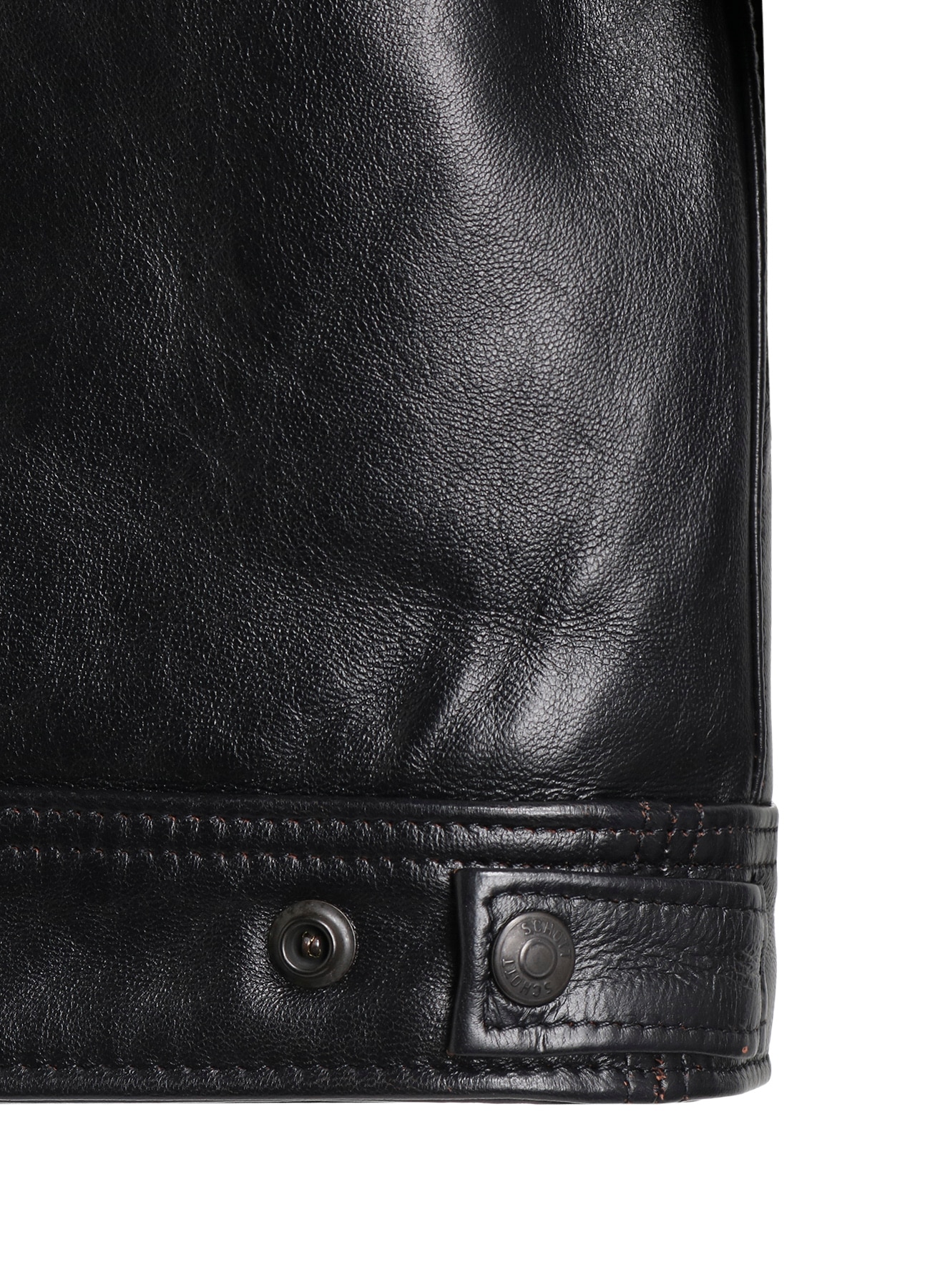 WILDSIDE × Schott LEATHER TRACKER JACKET_14