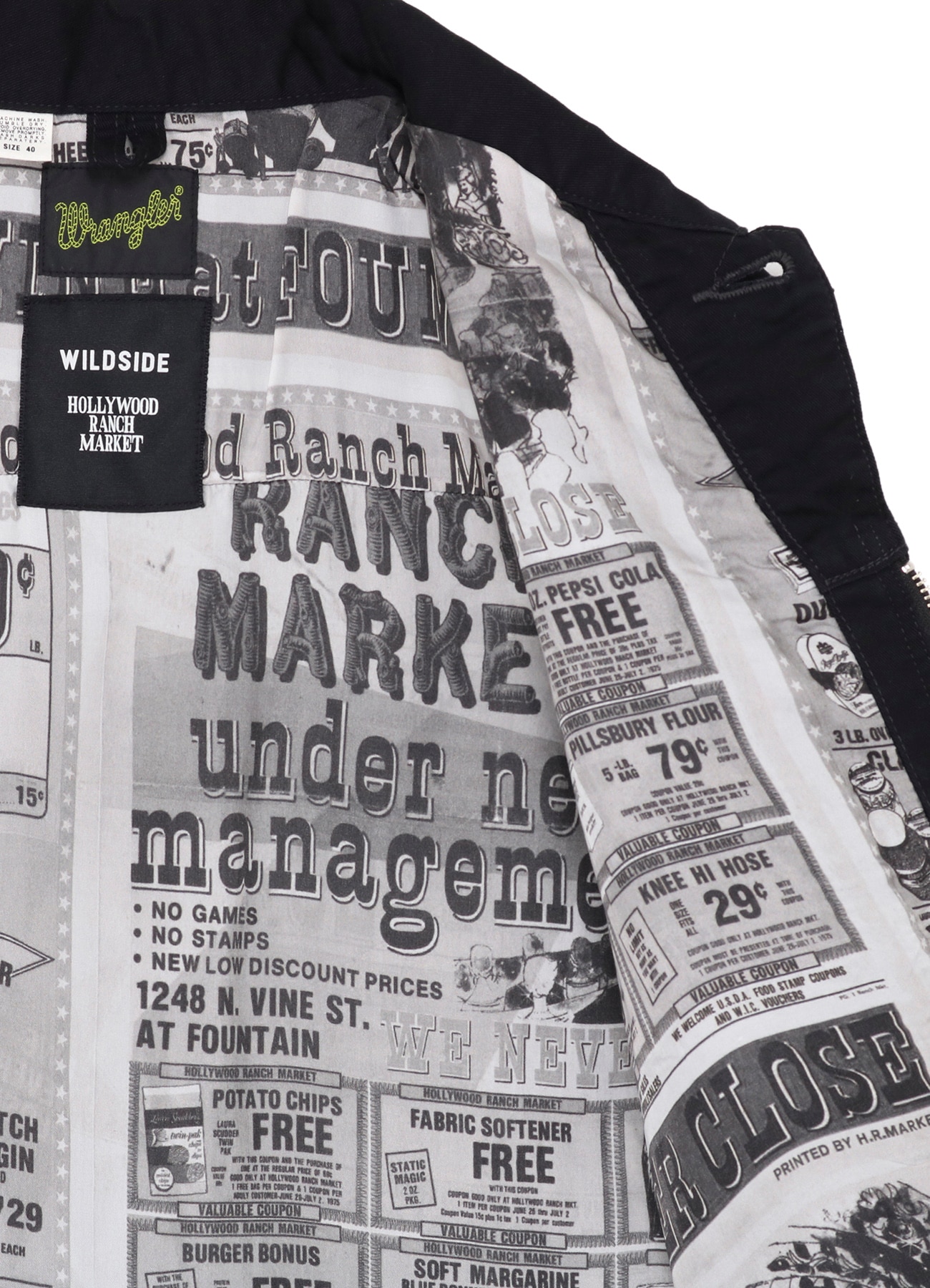 WILDSIDE × Wrangler × HOLLYWOOD RANCH MARKET 24MJZ JACKET_18
