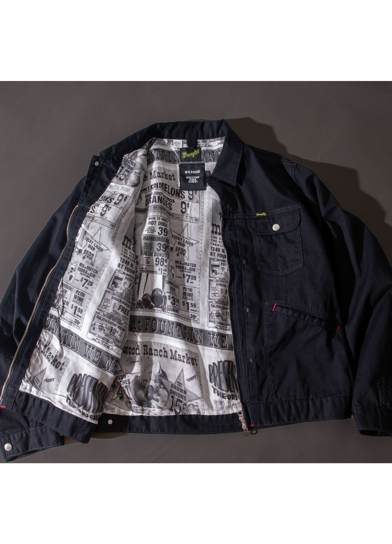 WILDSIDE × Wrangler × HOLLYWOOD RANCH MARKET 24MJZ JACKET_6
