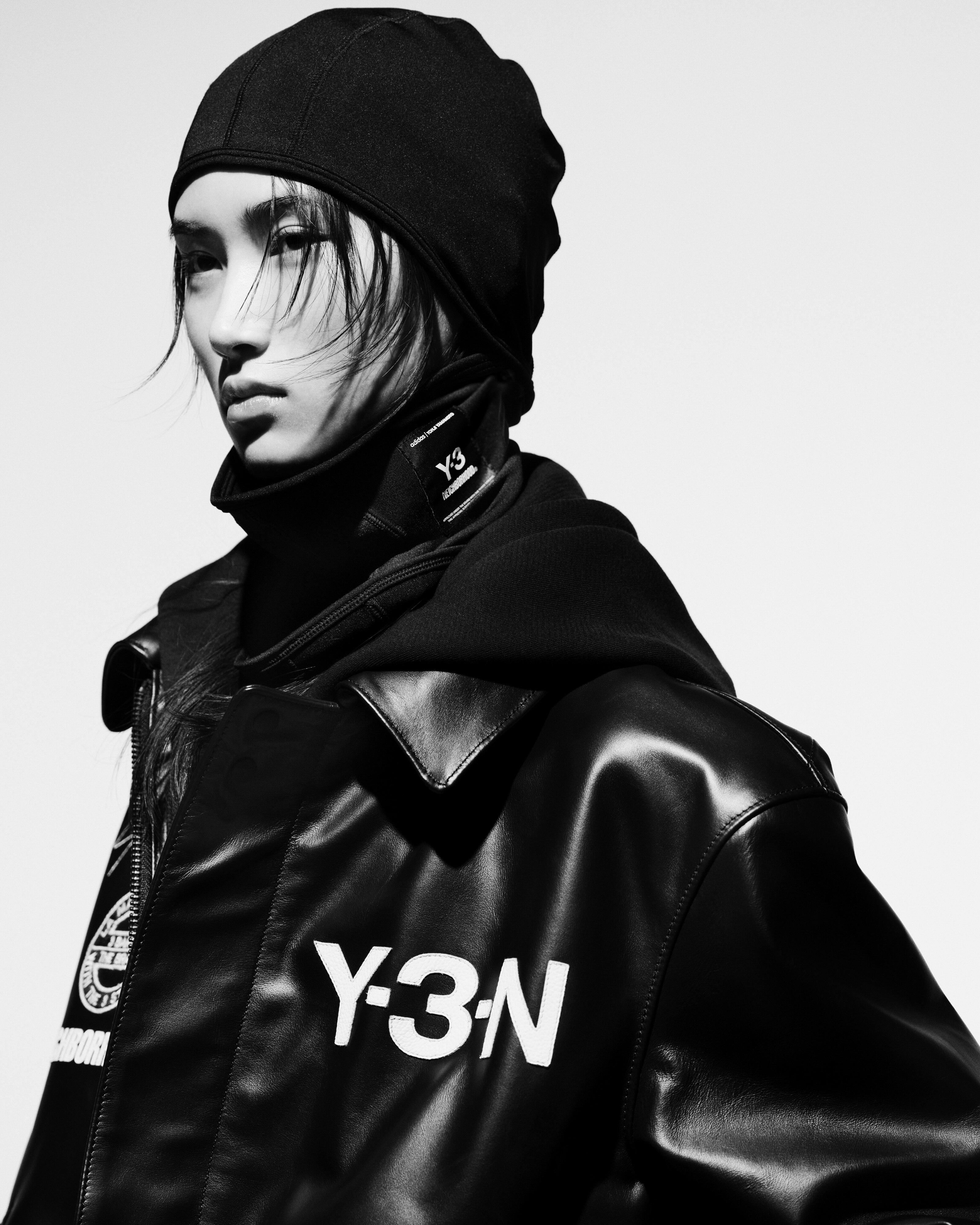 Y-3 NBHD LEATHER BOMBER JACKET_4