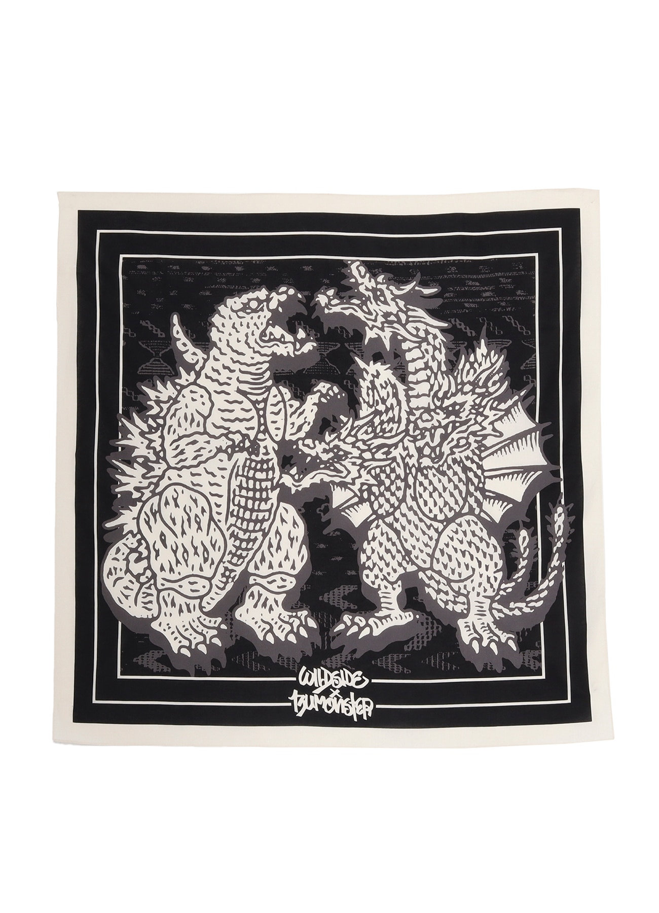[6/11~ Pre-sale at Hankyu Men's Tokyo / 6/18~ General Release] WILDSIDE × IZUMONSTER Large Scarf