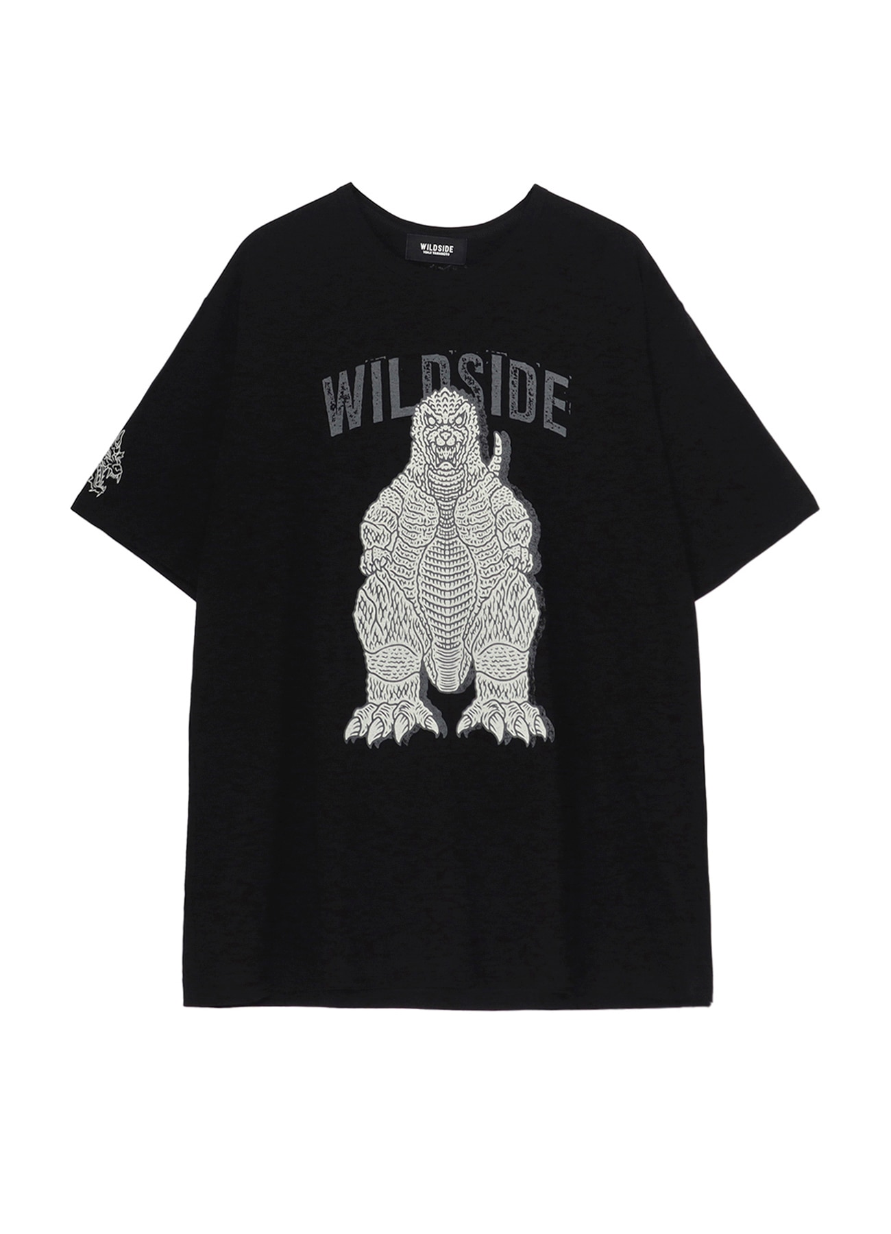 [6/11~ Pre-sale at Hankyu Men's Tokyo / 6/18~ General Release] WILDSIDE x IZUMONSTER Oversized T-Shirt (Godzilla)