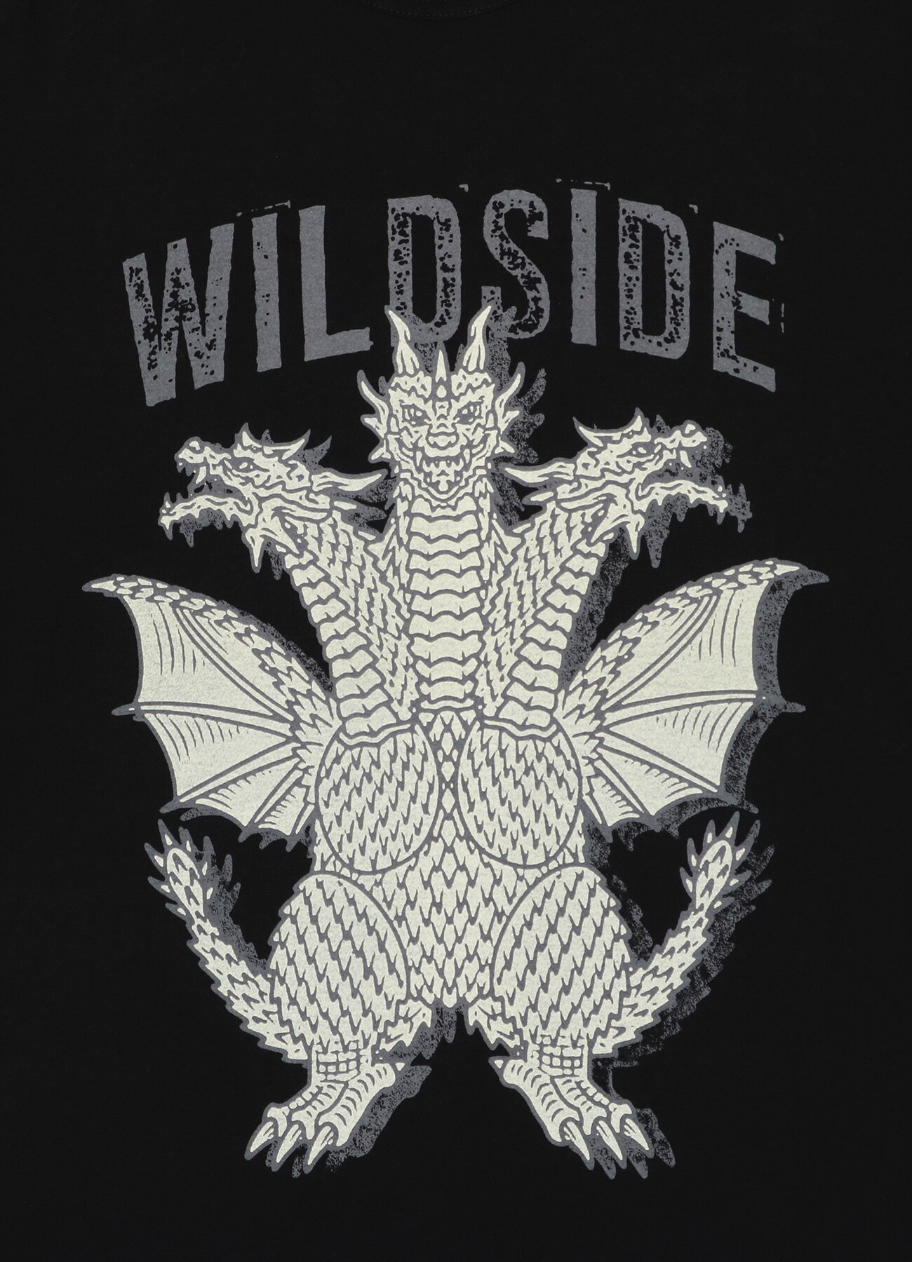  WILDSIDE × IZUMONSTER Oversized T-Shirt (King Ghidorah)_6