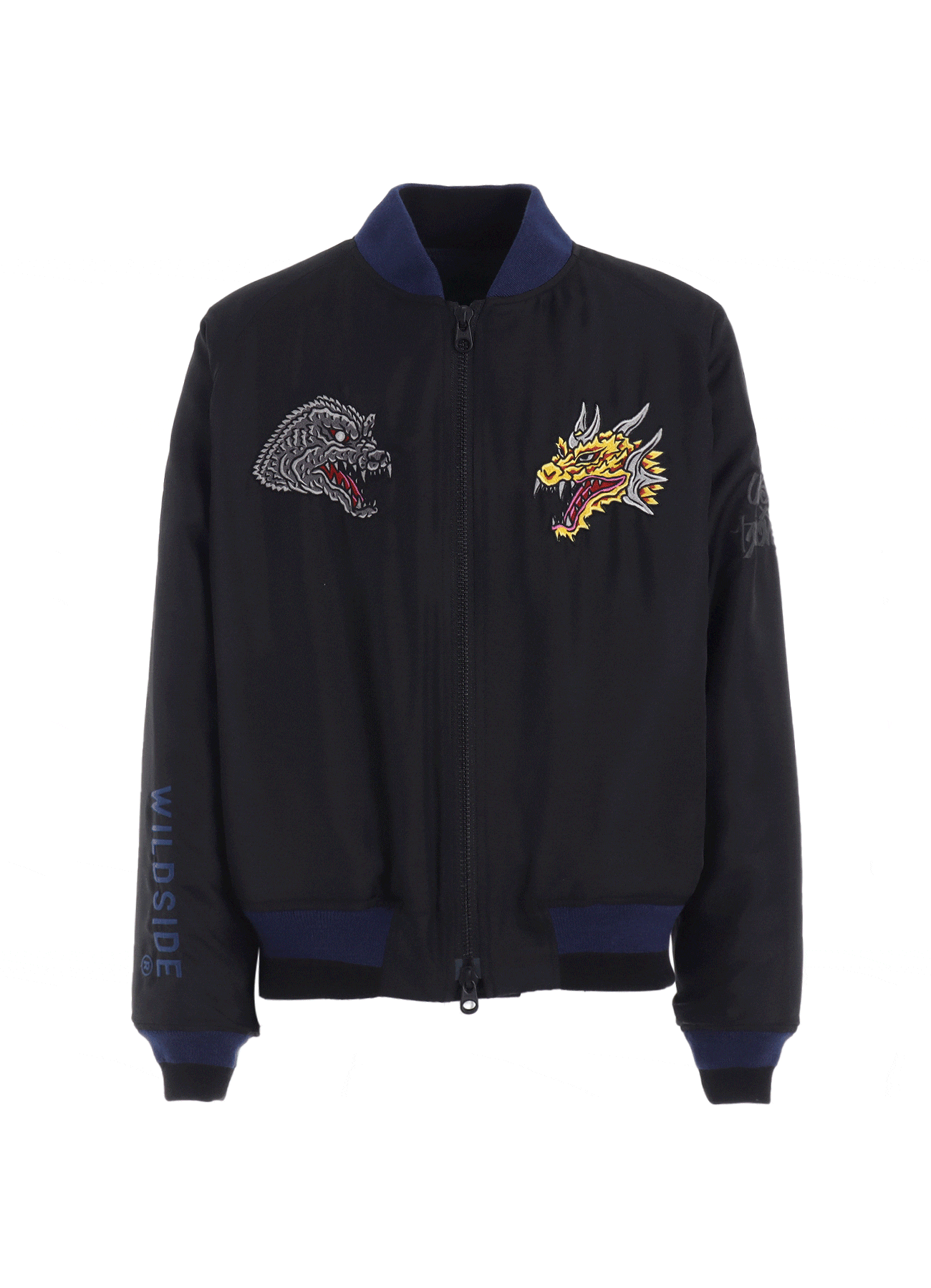 [6/11~ Pre-sale at Hankyu Men's Tokyo / 6/18~ General Release] WILDSIDE × IZUMONSTER Reversible Souvenir Jacket